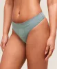 Gymshark Deadlift Graphic Cotton Thong - Celeste Blue sold by Gymshark