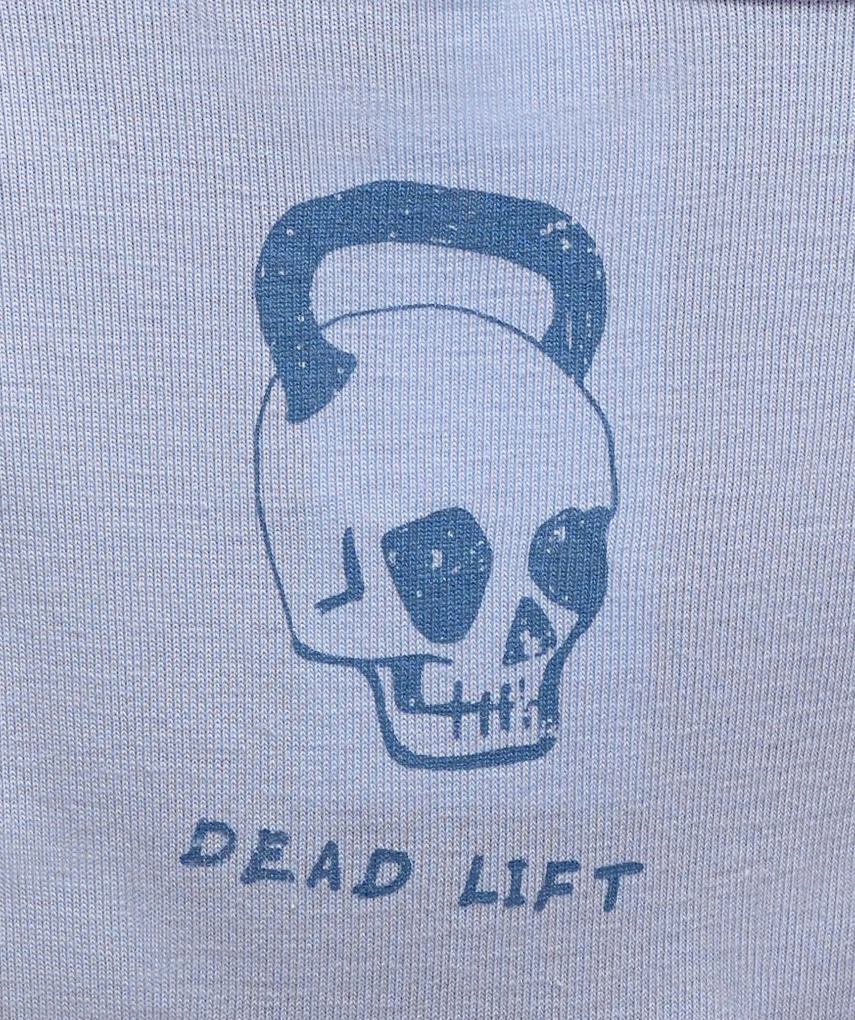 Gymshark Deadlift Graphic Cotton G-String - Gentle Blue sold by Gymshark product image thumbnail 4