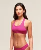 Gymshark Deadlift Graphic Cotton Bralette - Winning Pink sold by Gymshark