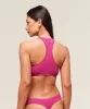 Gymshark Deadlift Graphic Cotton Bralette - Winning Pink sold by Gymshark