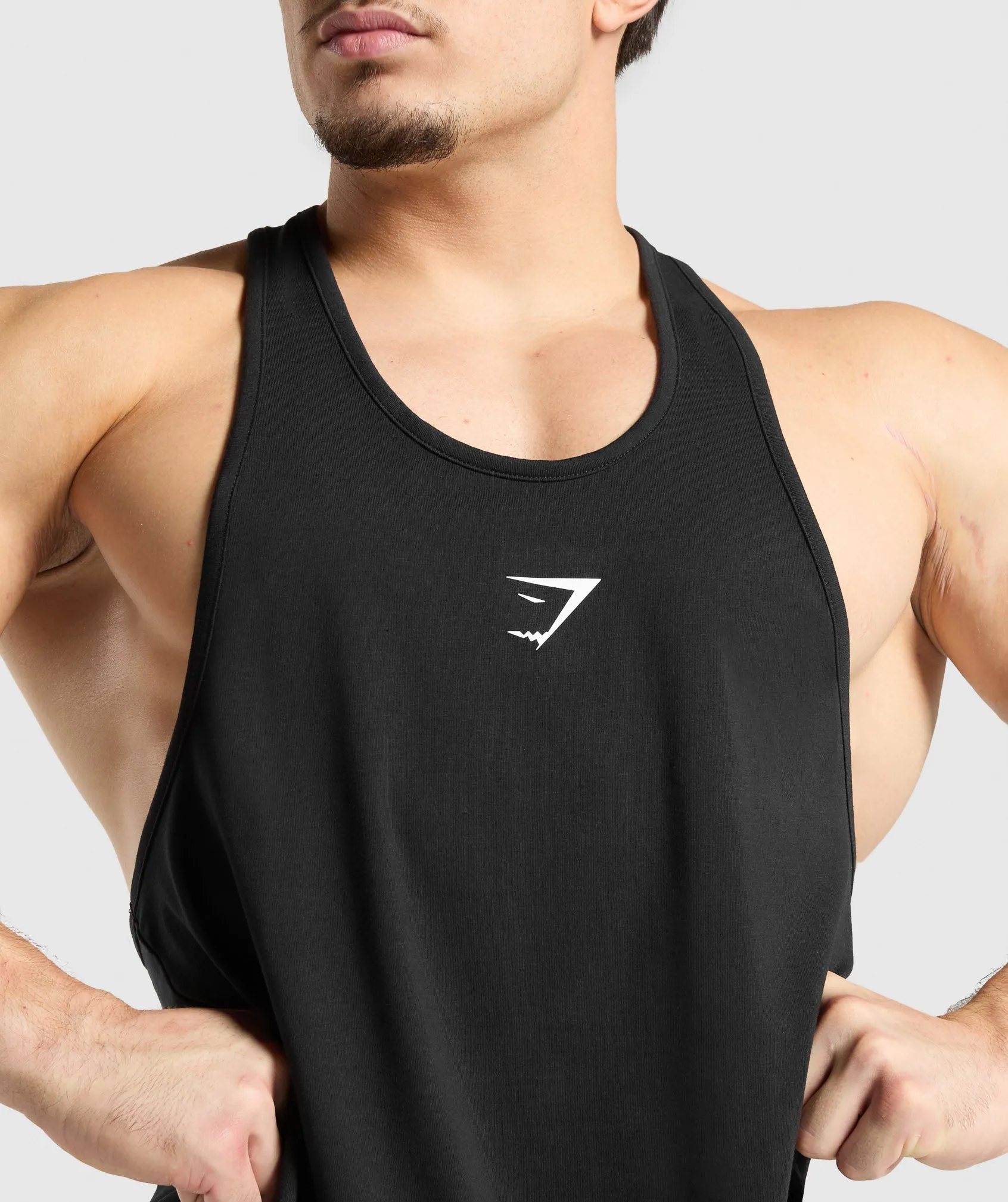 Gymshark Critical Stringer - Black sold by Gymshark product image thumbnail 5