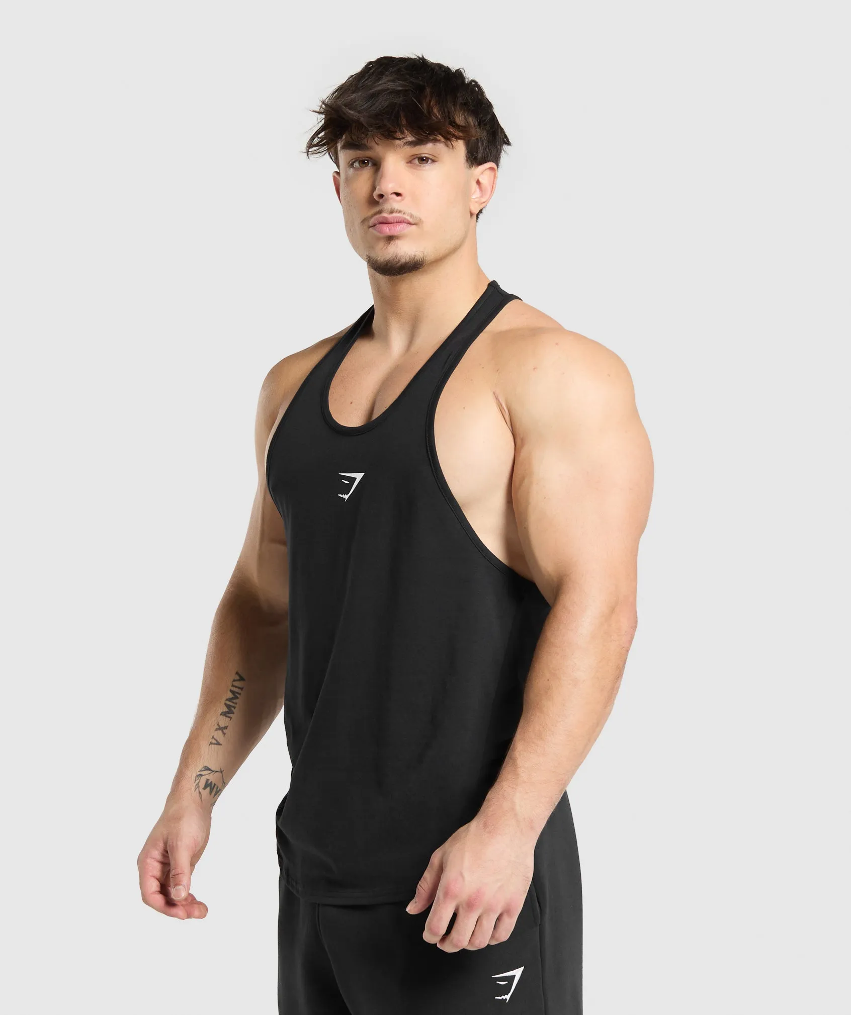 Gymshark Critical Stringer - Black sold by Gymshark product image thumbnail 2