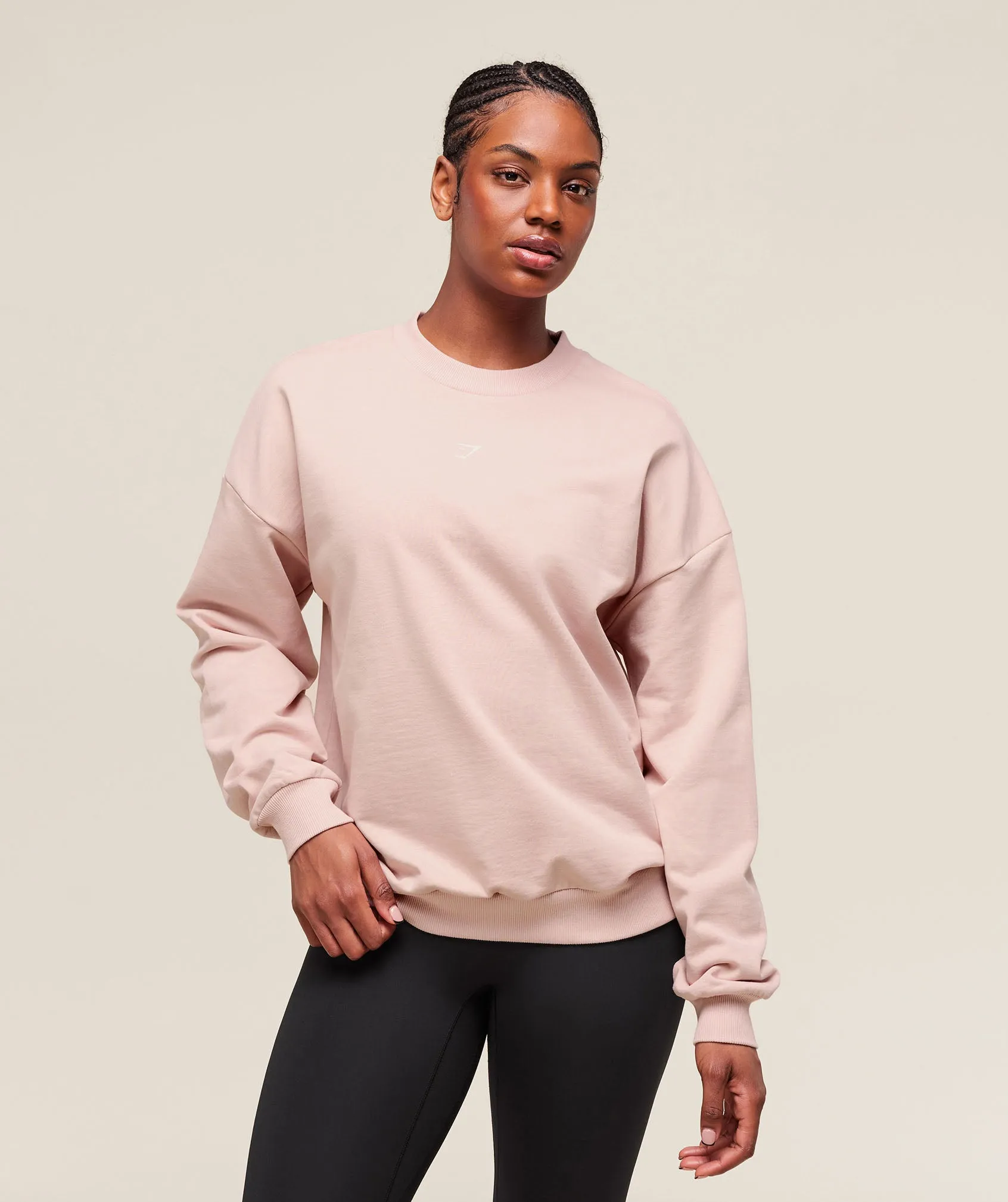 Gymshark Cherry Graphic Oversized Sweatshirt - Lift Pink sold by Gymshark product image thumbnail 2