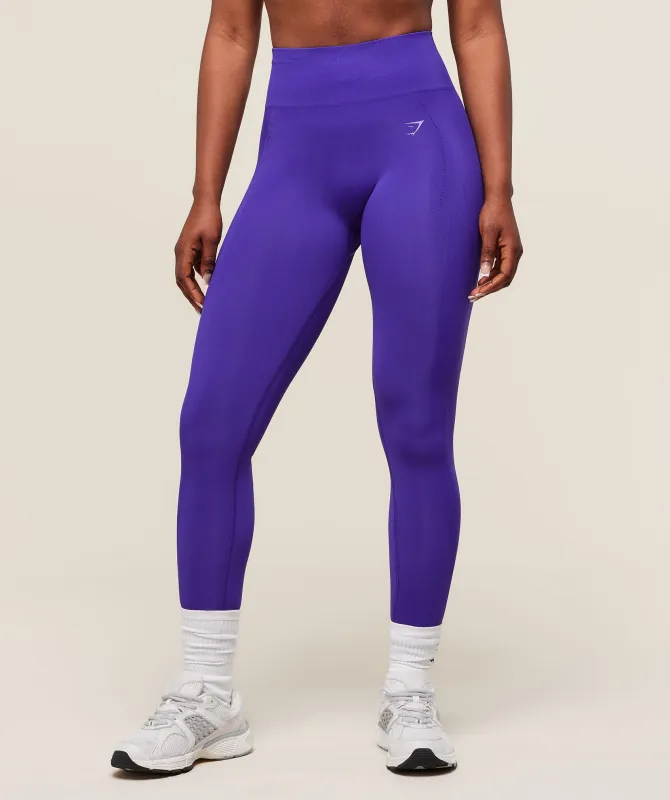 Gymshark Energise Seamless Leggings - Cobalt Purple sold by Gymshark