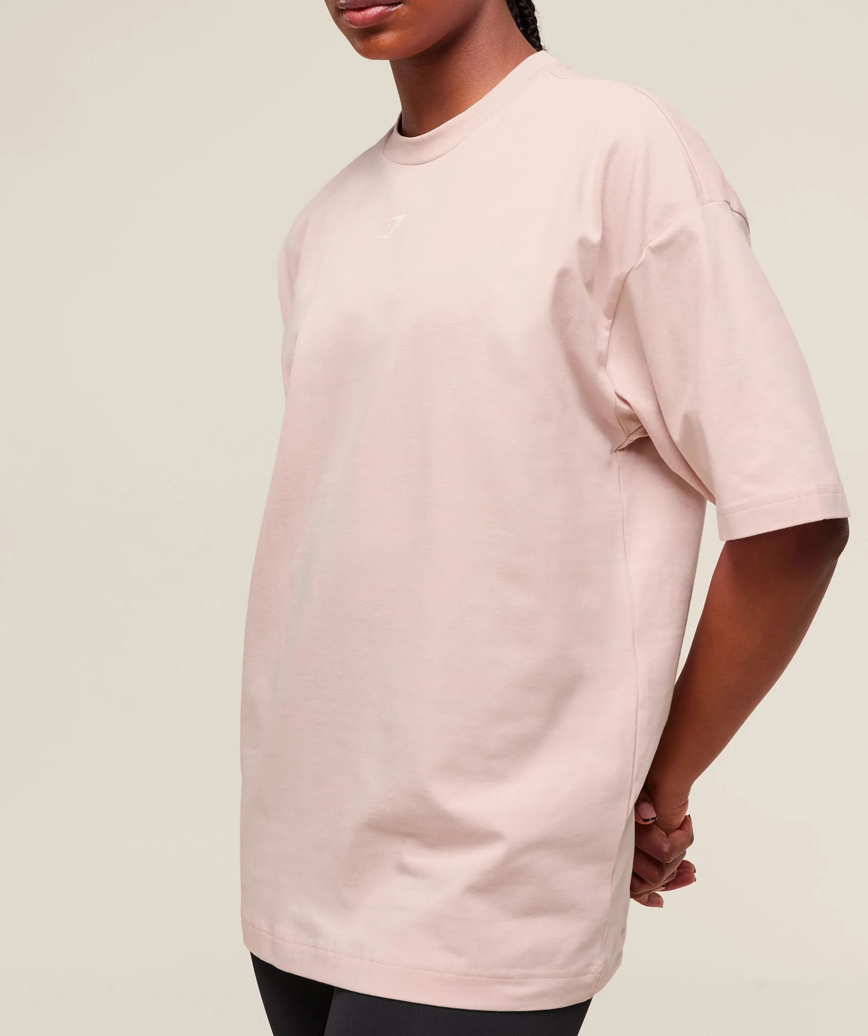 Gymshark Cherry Graphic Oversized T-Shirt - Lift Pink sold by Gymshark product image thumbnail 5