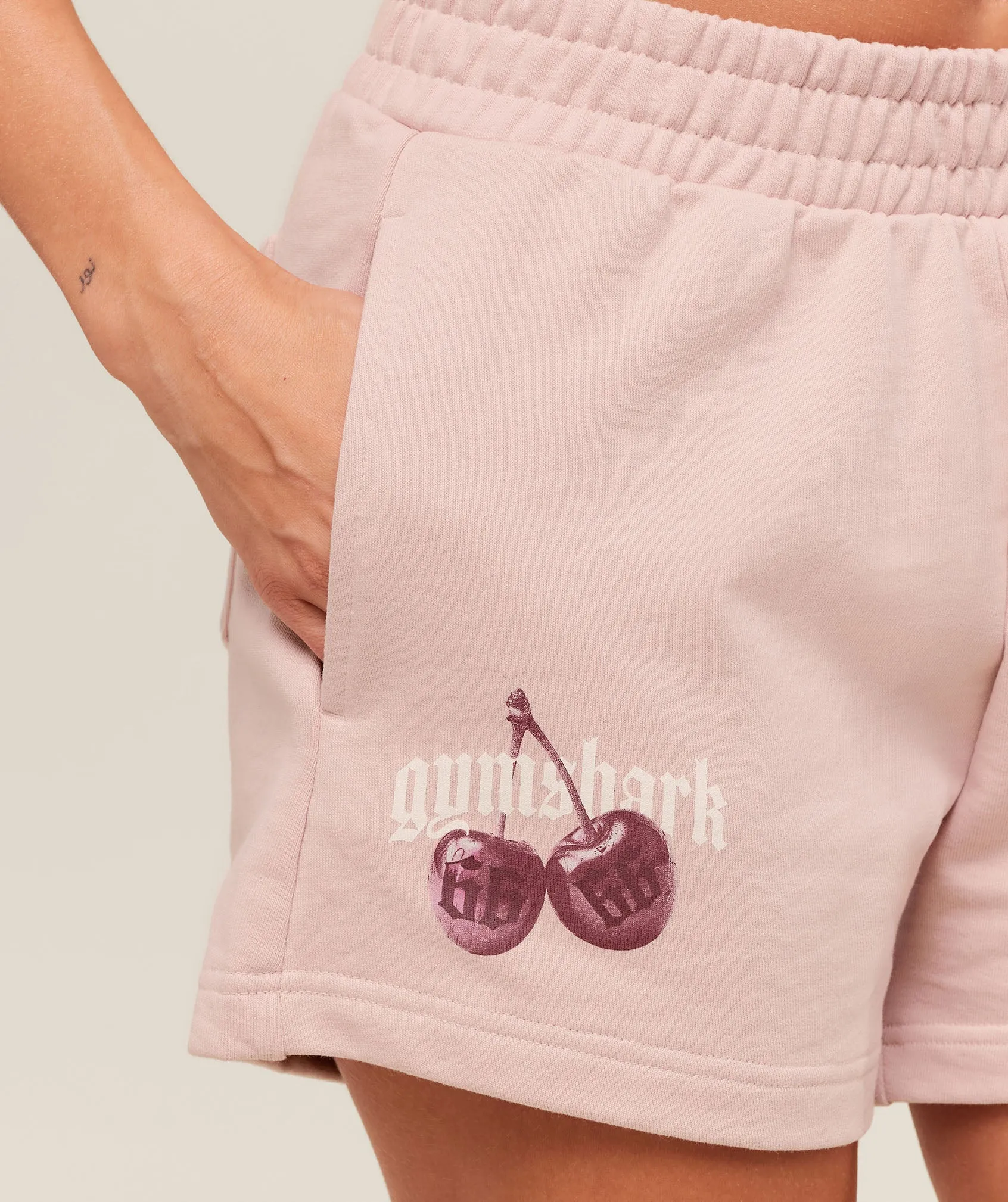 Gymshark Cherry Graphic Short - Lift Pink sold by Gymshark product image thumbnail 5