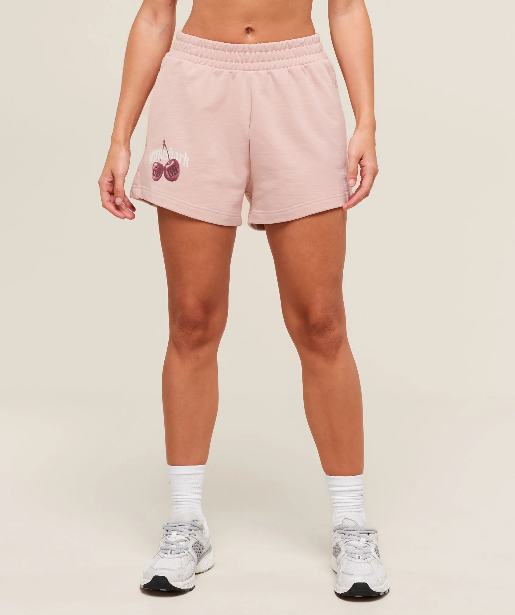 Gymshark Cherry Graphic Short - Lift Pink sold by Gymshark