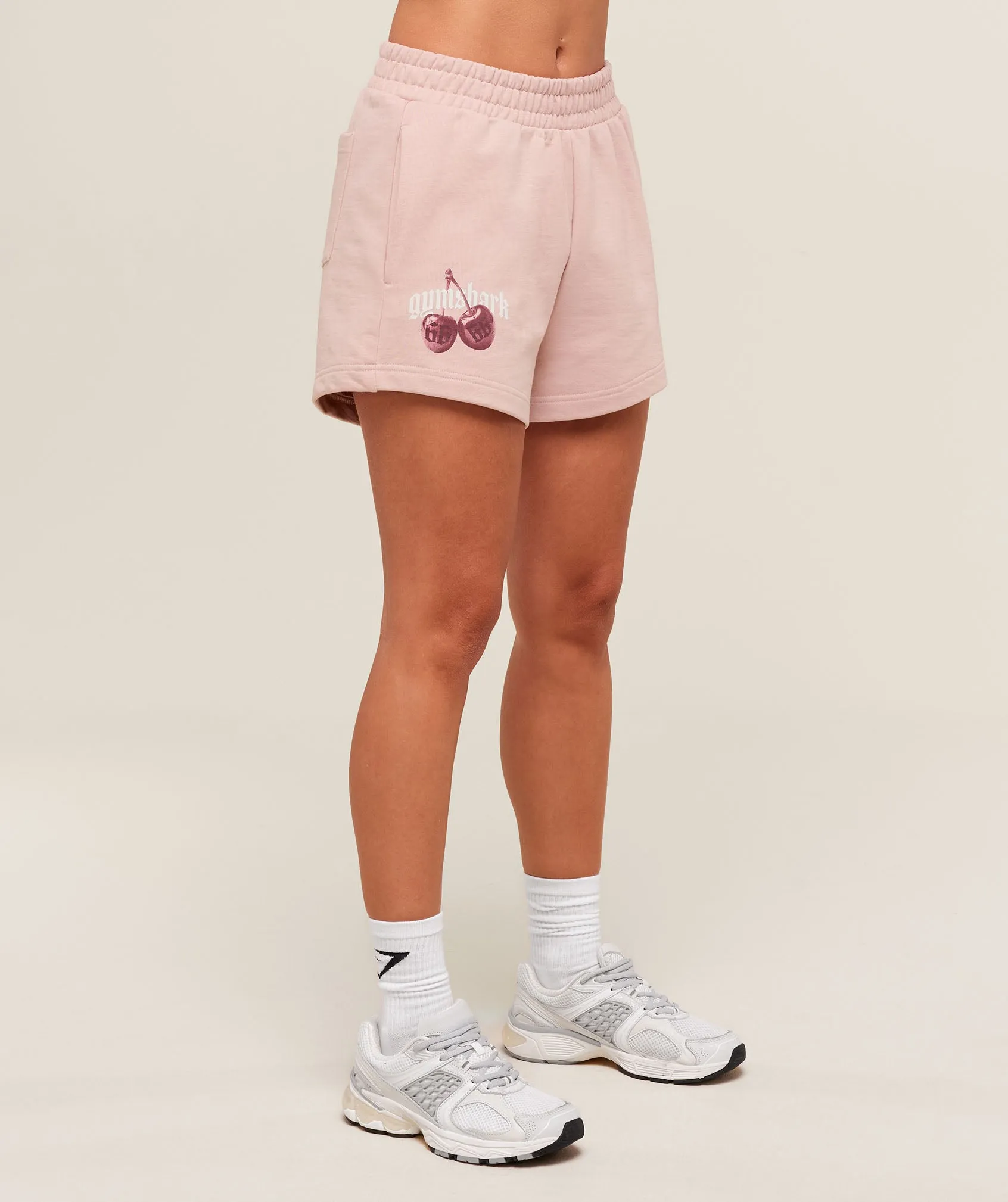 Gymshark Cherry Graphic Short - Lift Pink sold by Gymshark product image thumbnail 4