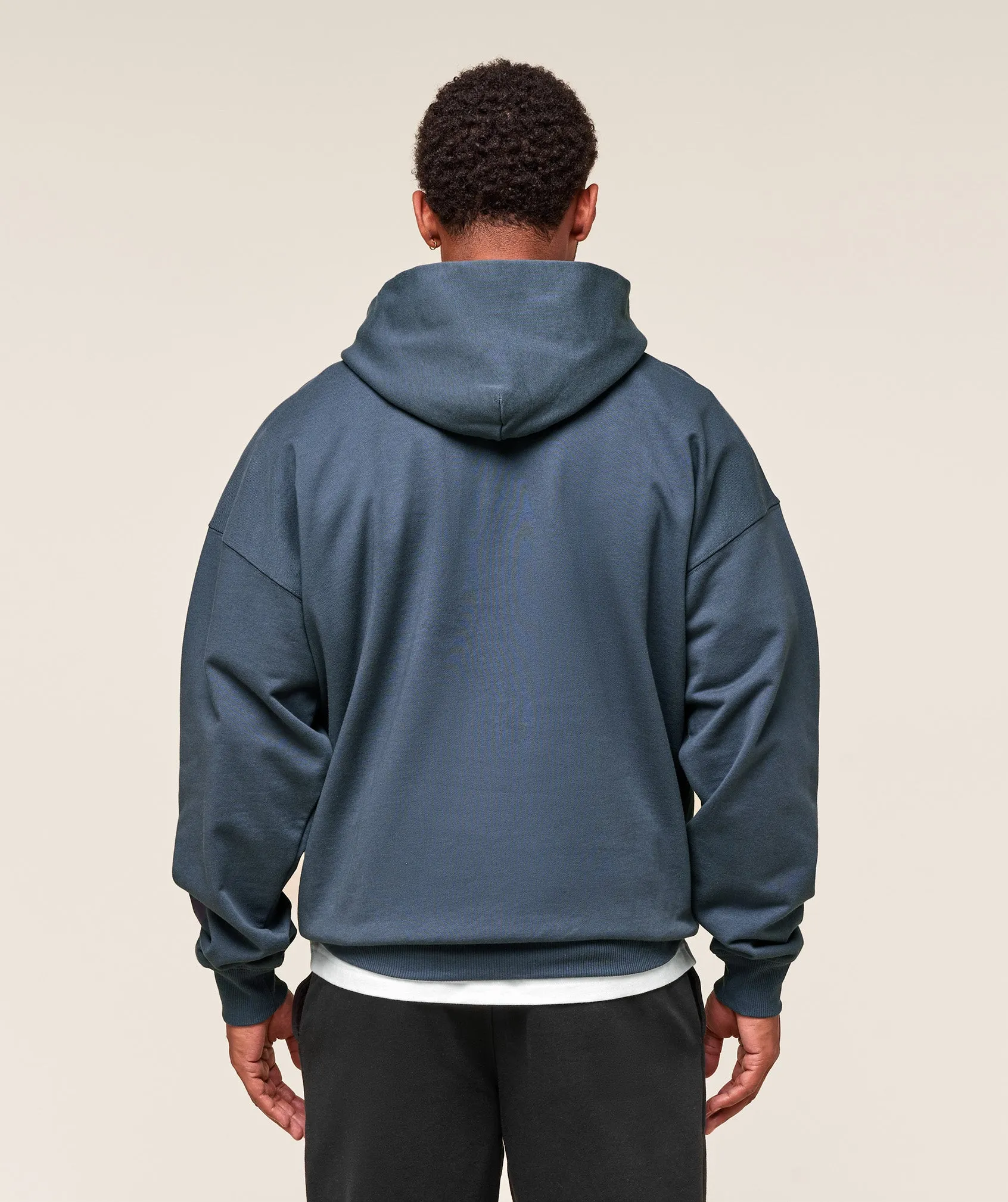 Gymshark Prayer Hands Hoodie - Titanium Blue sold by Gymshark product image thumbnail 2