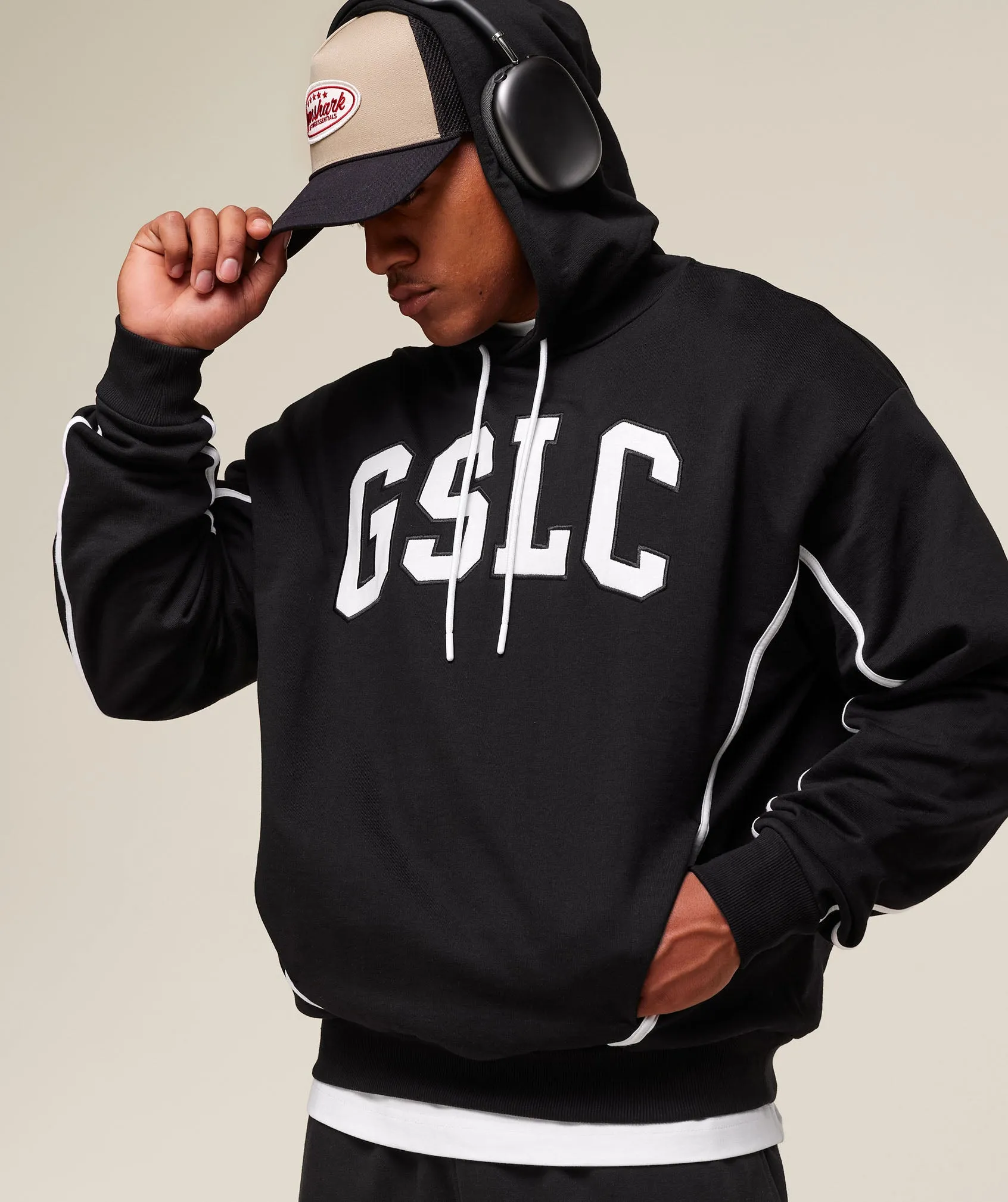 Gymshark GSLC Hoodie - Black sold by Gymshark product image thumbnail 5