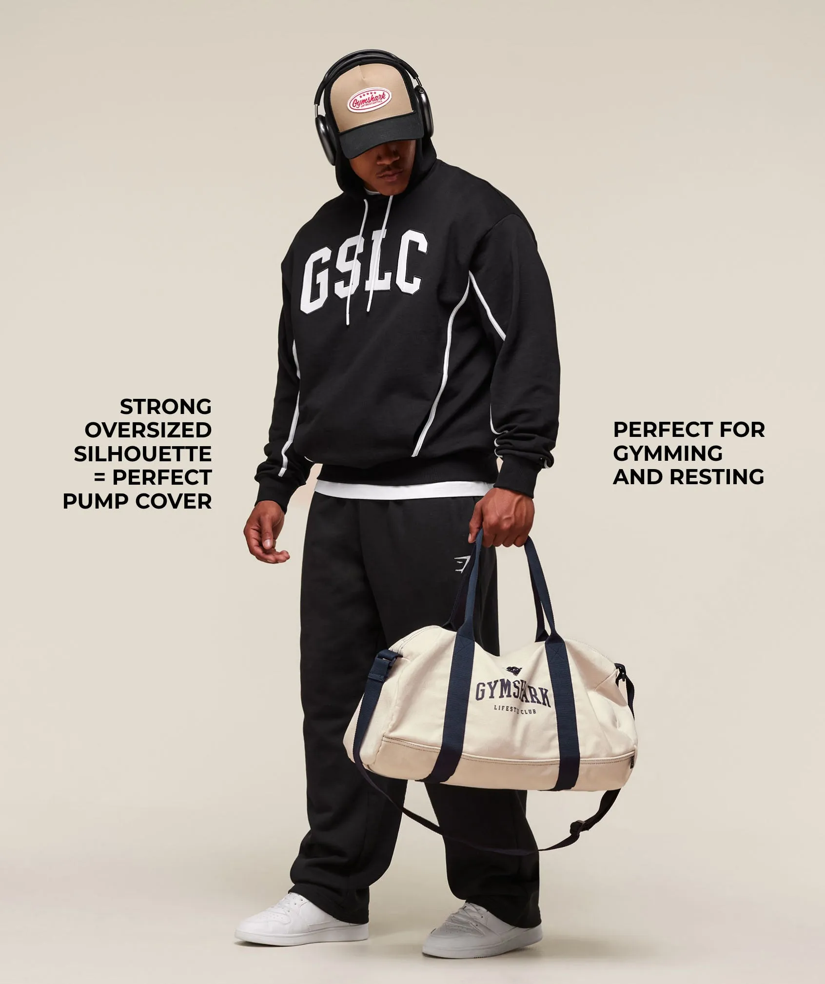 Gymshark GSLC Hoodie - Black sold by Gymshark product image thumbnail 3