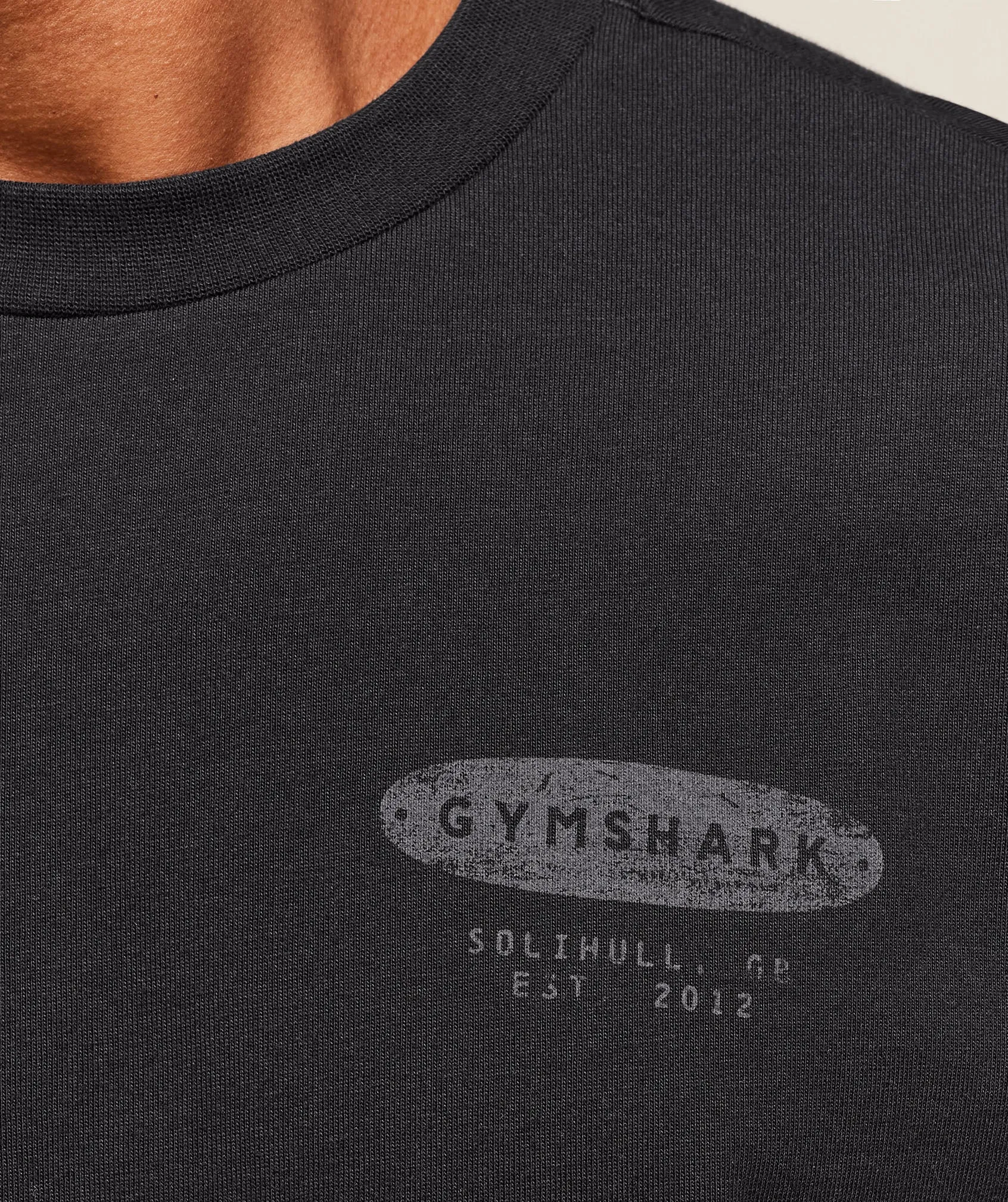 Gymshark For The Lifters Boxy T-Shirt - Black sold by Gymshark product image thumbnail 4