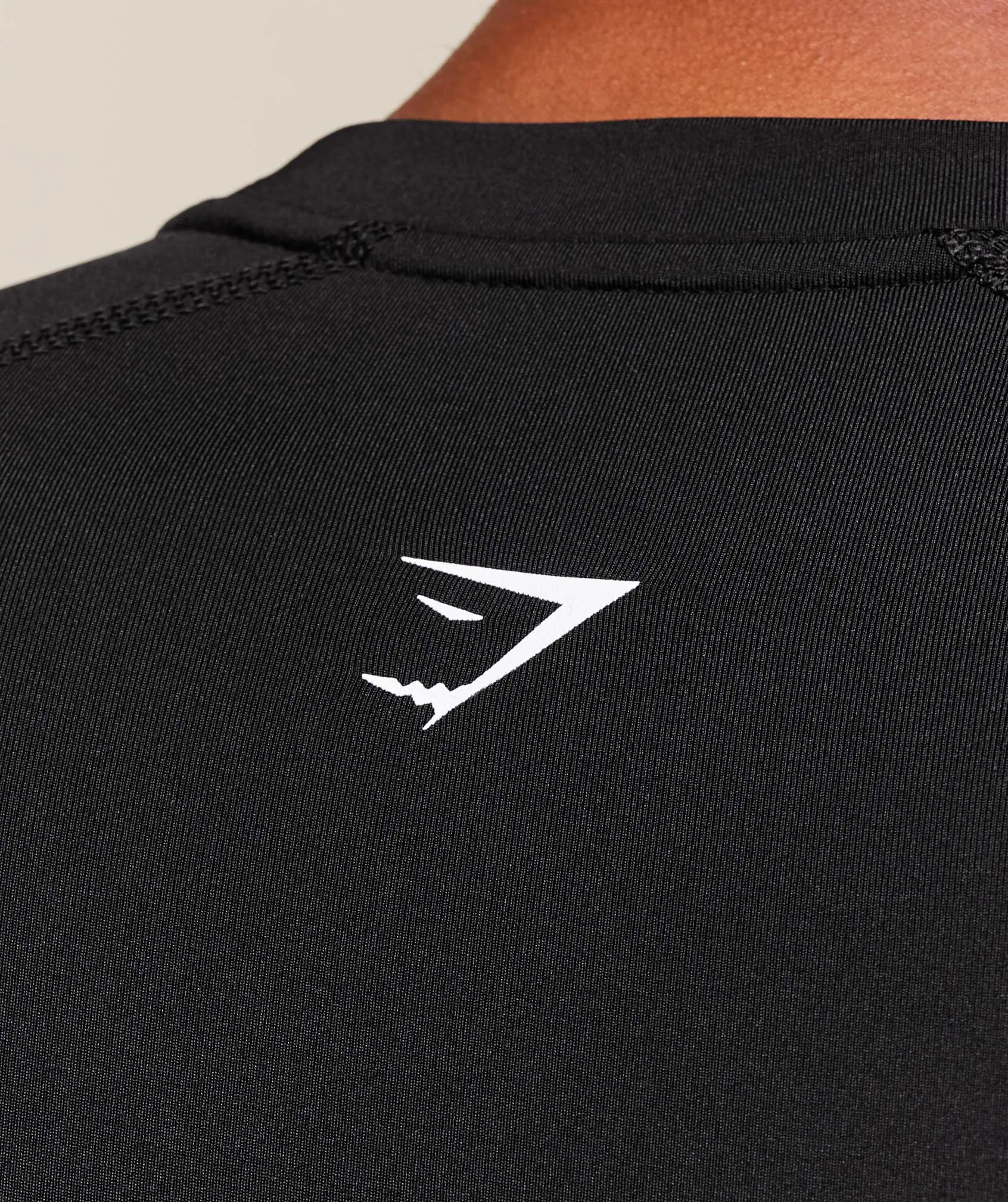 Gymshark GSLC Baselayer T-Shirt - Black sold by Gymshark product image thumbnail 5