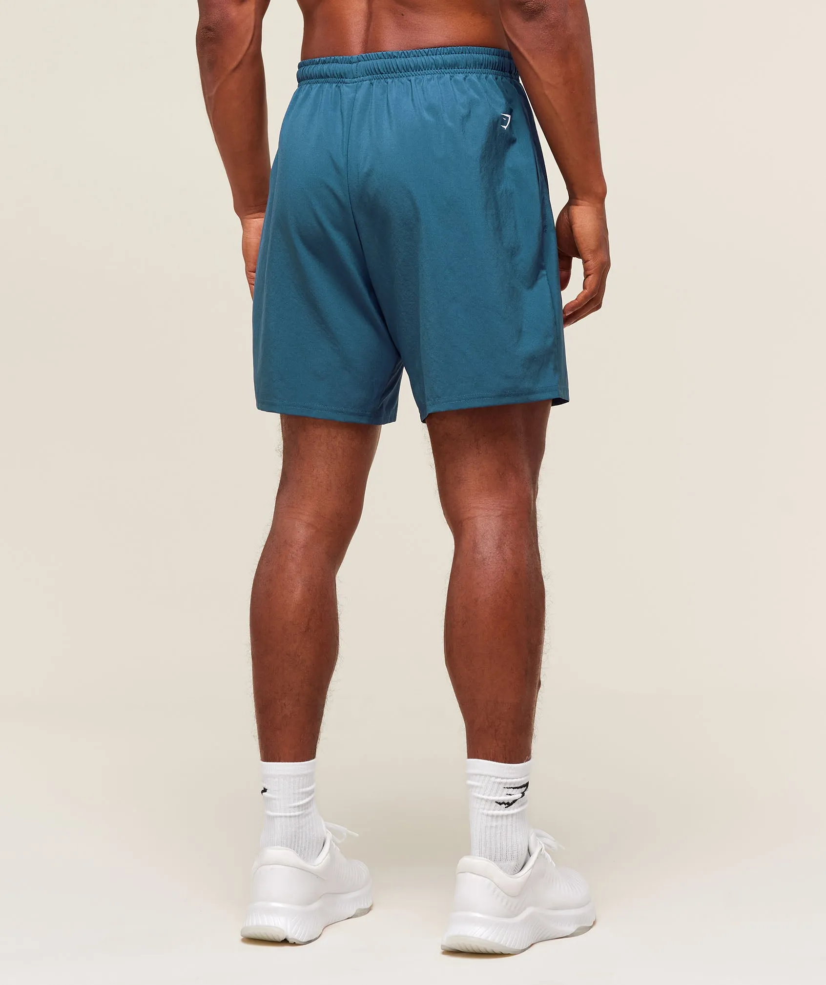 Gymshark S&C Graphic 7" Shorts - Success Blue sold by Gymshark product image thumbnail 2