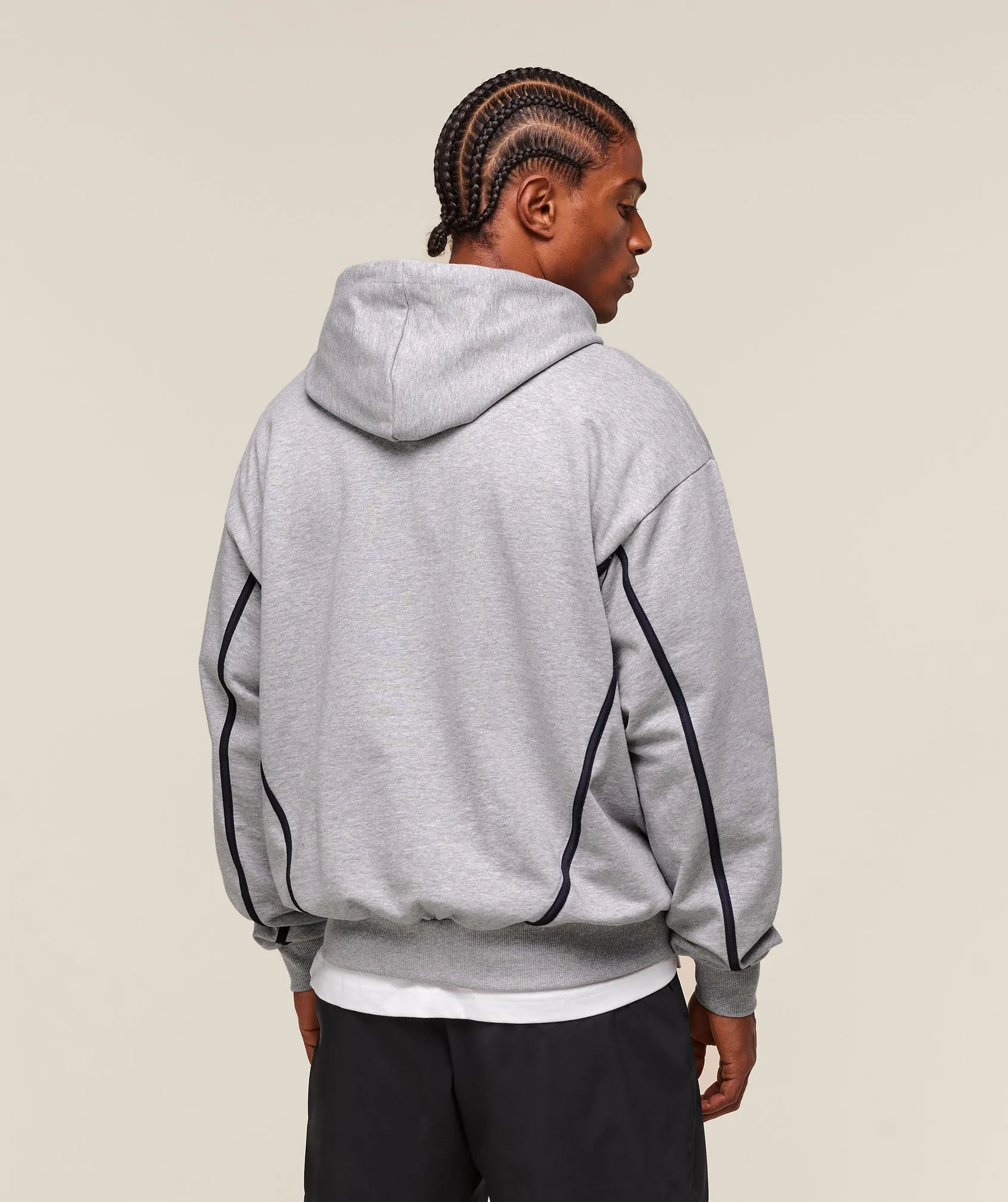 Gymshark GSLC Hoodie - Light Grey Core Marl sold by Gymshark product image thumbnail 2