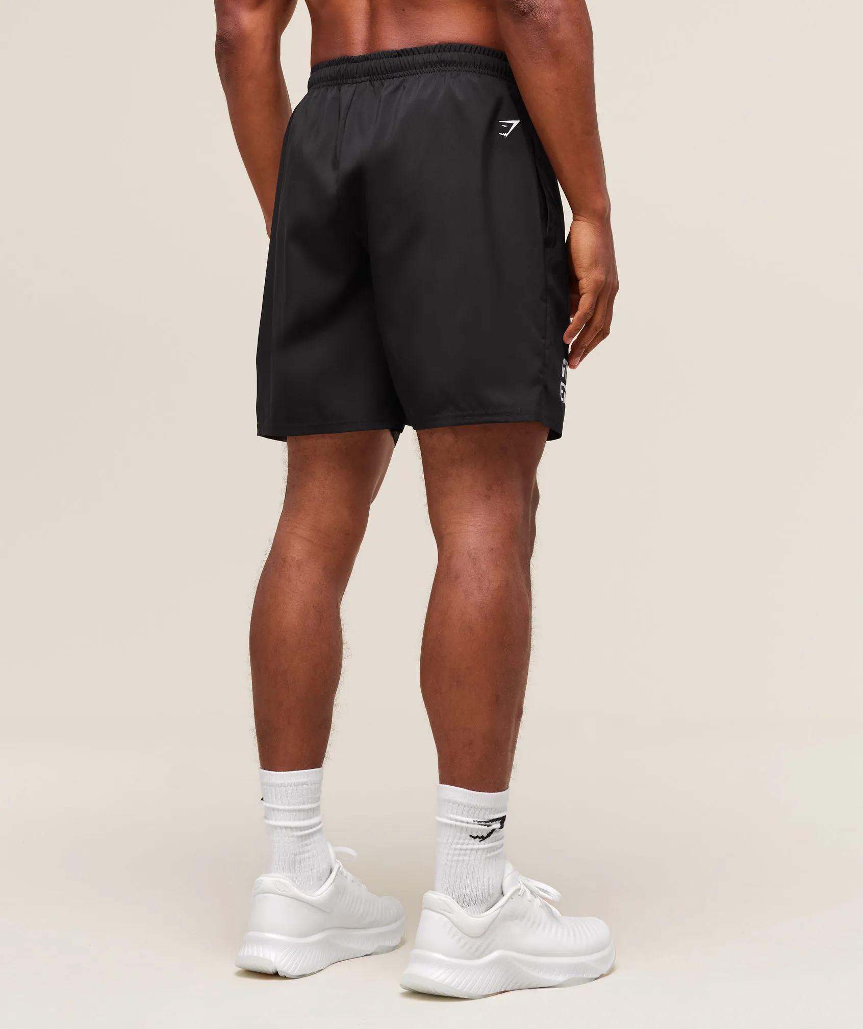 Gymshark S&C Graphic 7" Shorts - Black sold by Gymshark product image thumbnail 2