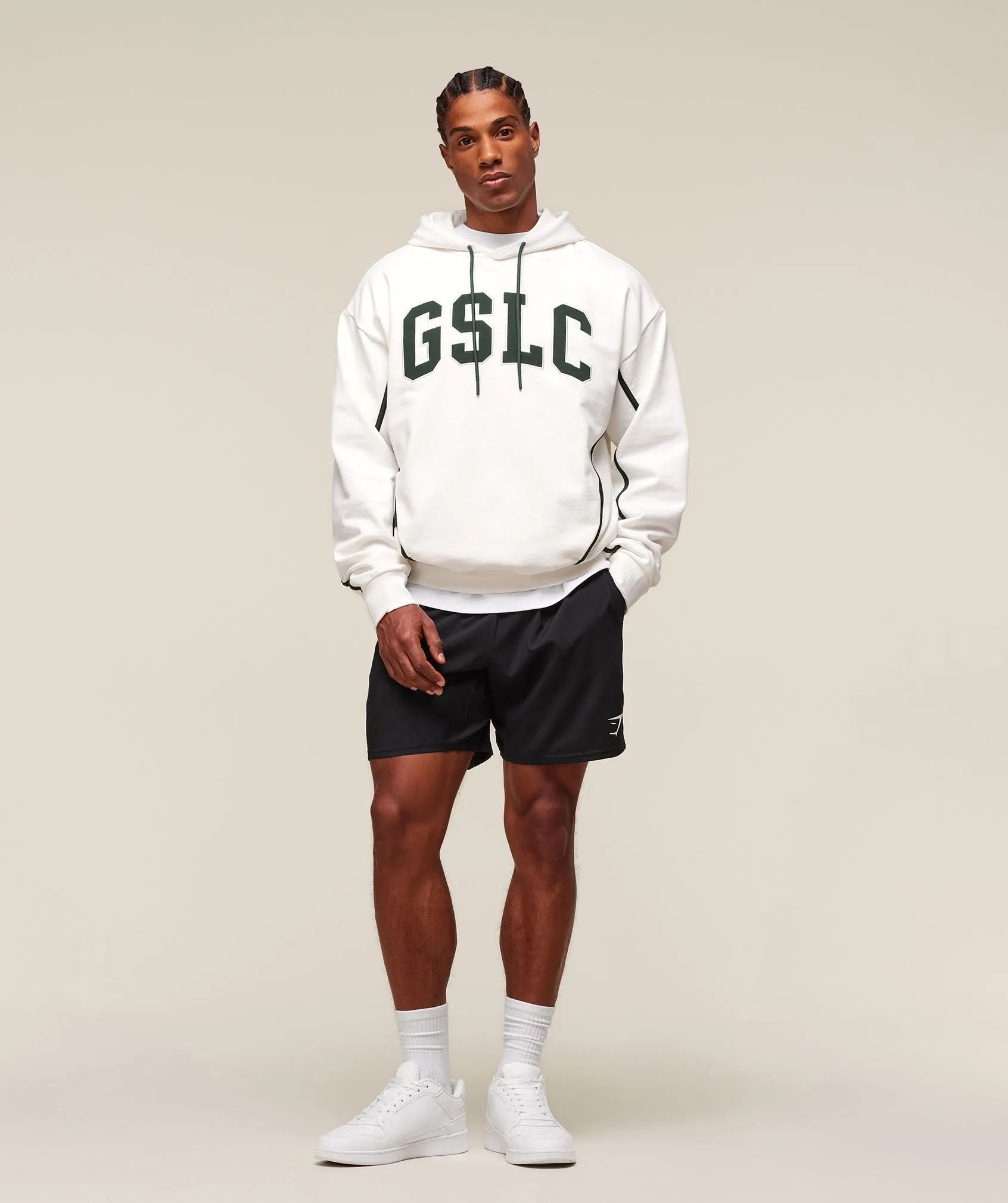 Gymshark GSLC Hoodie - Soft White sold by Gymshark product image thumbnail 5