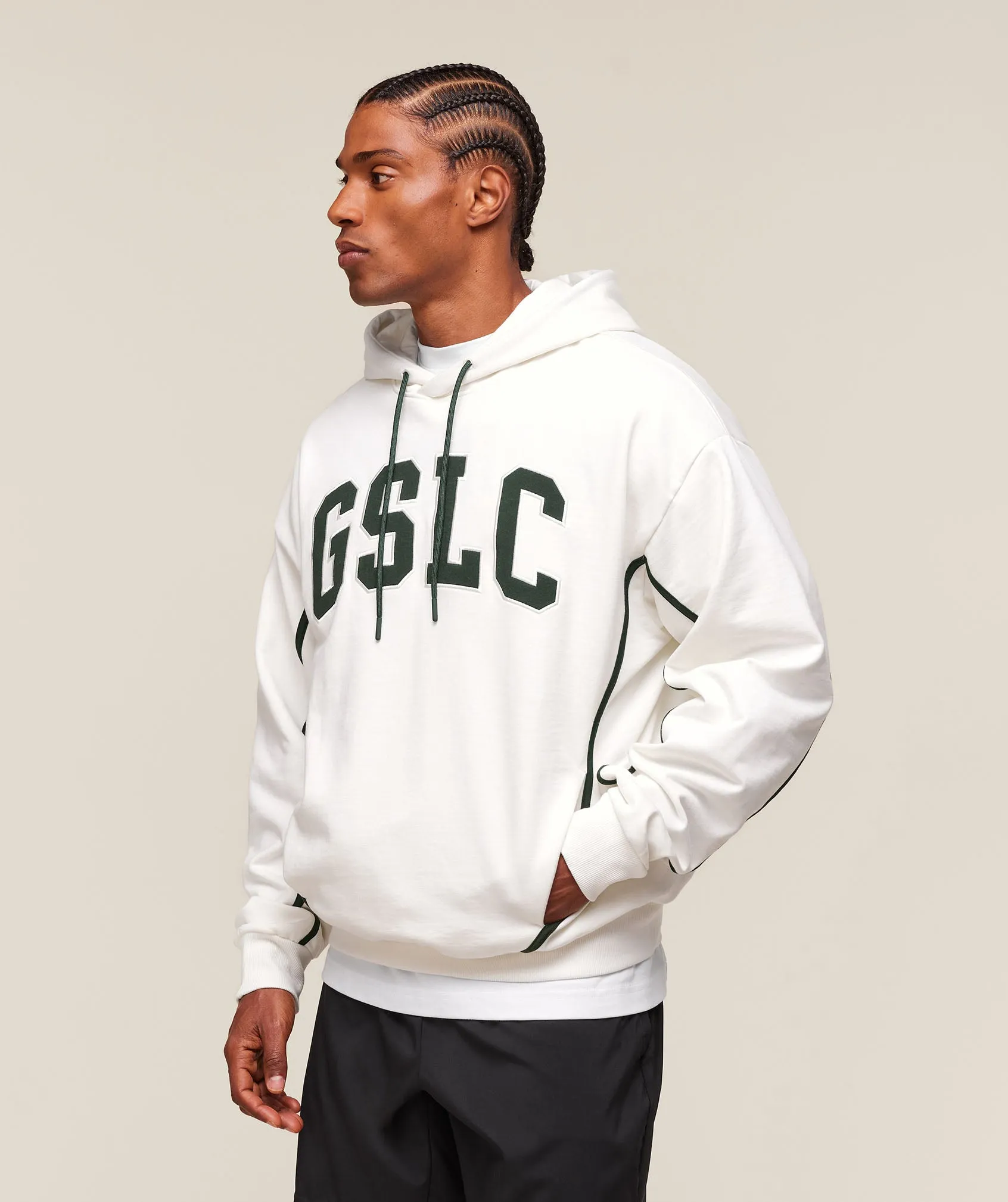 Gymshark GSLC Hoodie - Soft White sold by Gymshark product image thumbnail 3