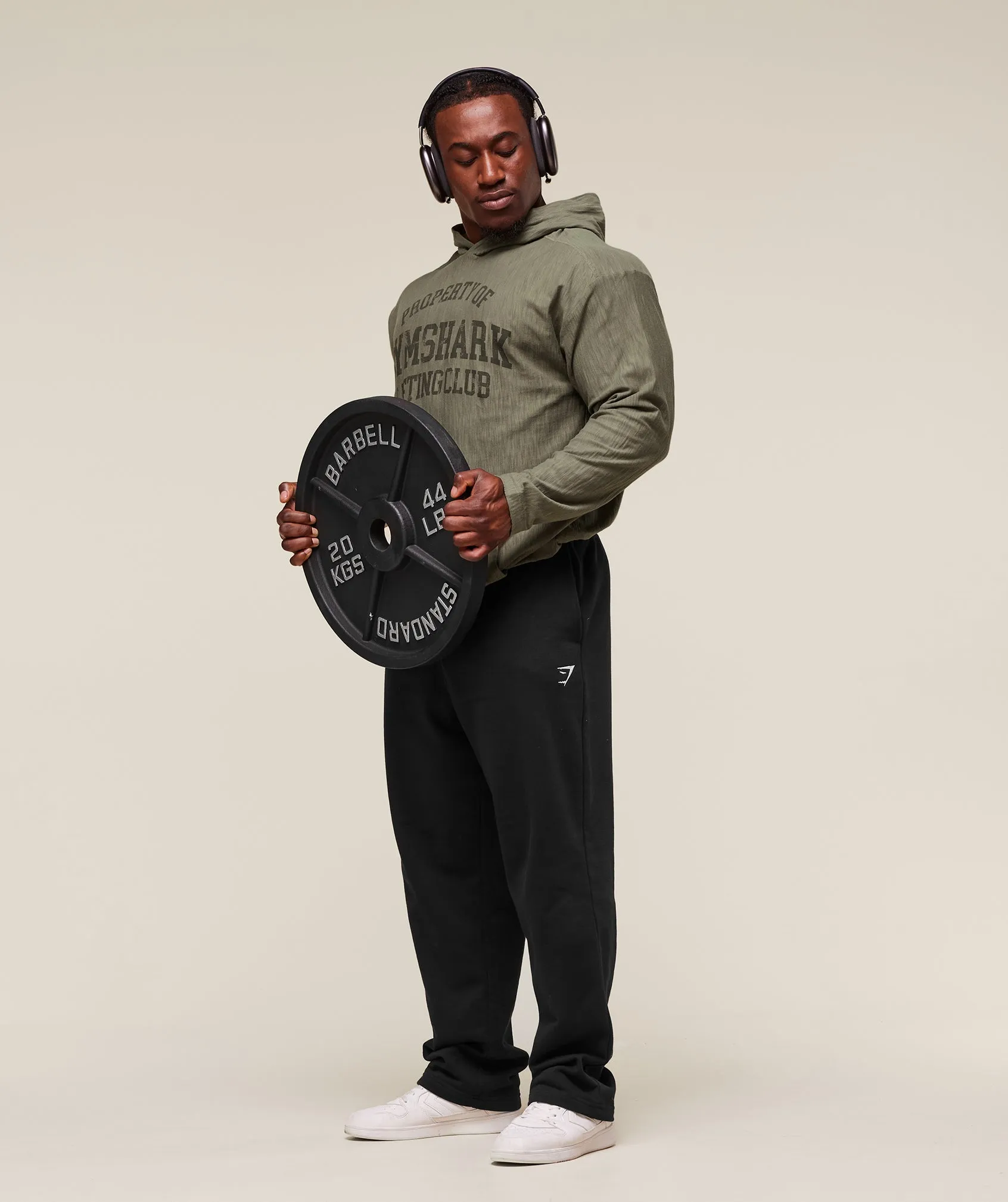 Gymshark Lightweight Slub Textured Hoodie - Utility Green sold by Gymshark product image thumbnail 5