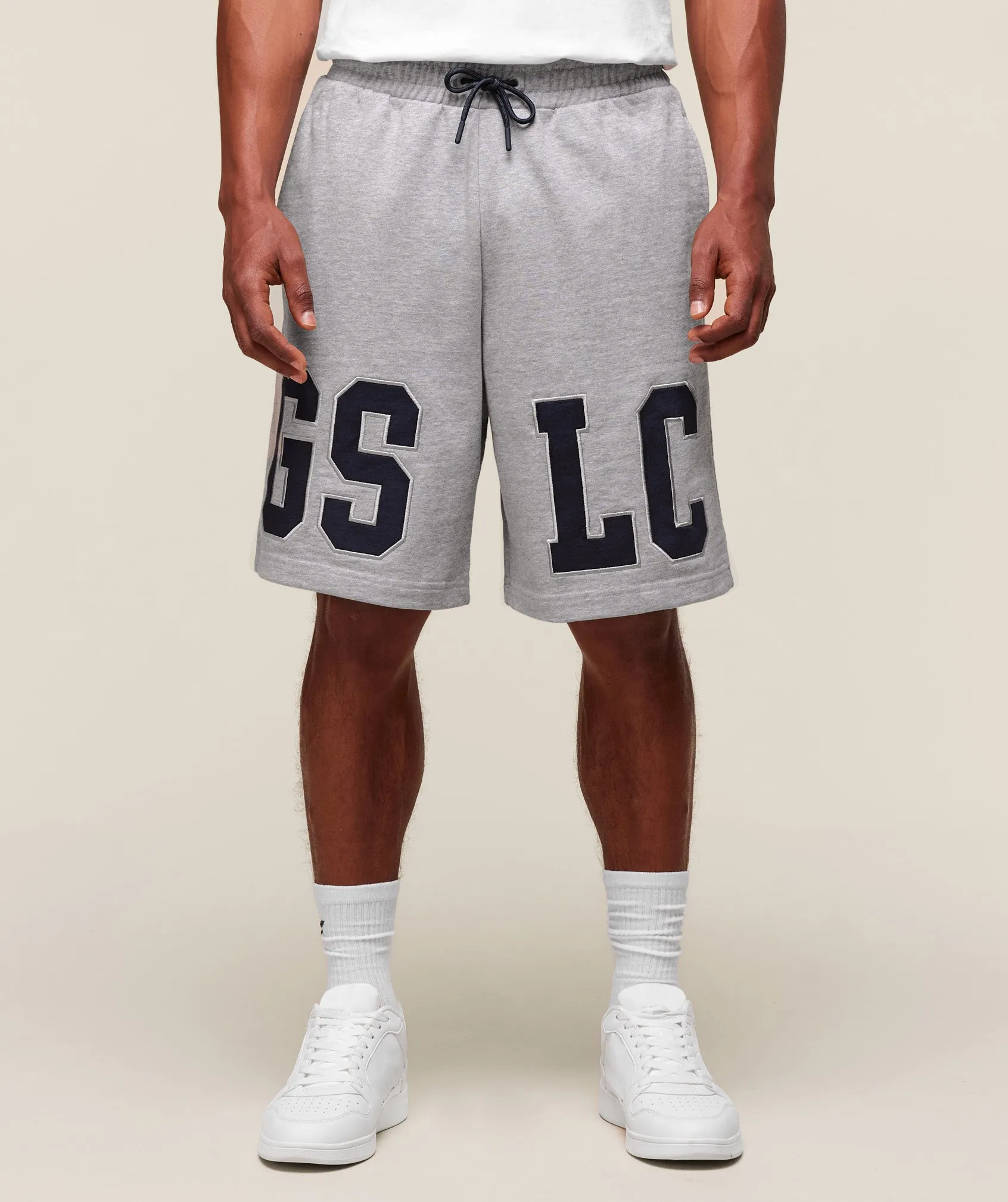 Gymshark GSLC 9" Short - Light Grey Core Marl sold by Gymshark