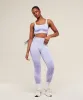 Gymshark Diffuse Seamless Leggings - Fresh Lilac/Cobalt Purple sold by Gymshark