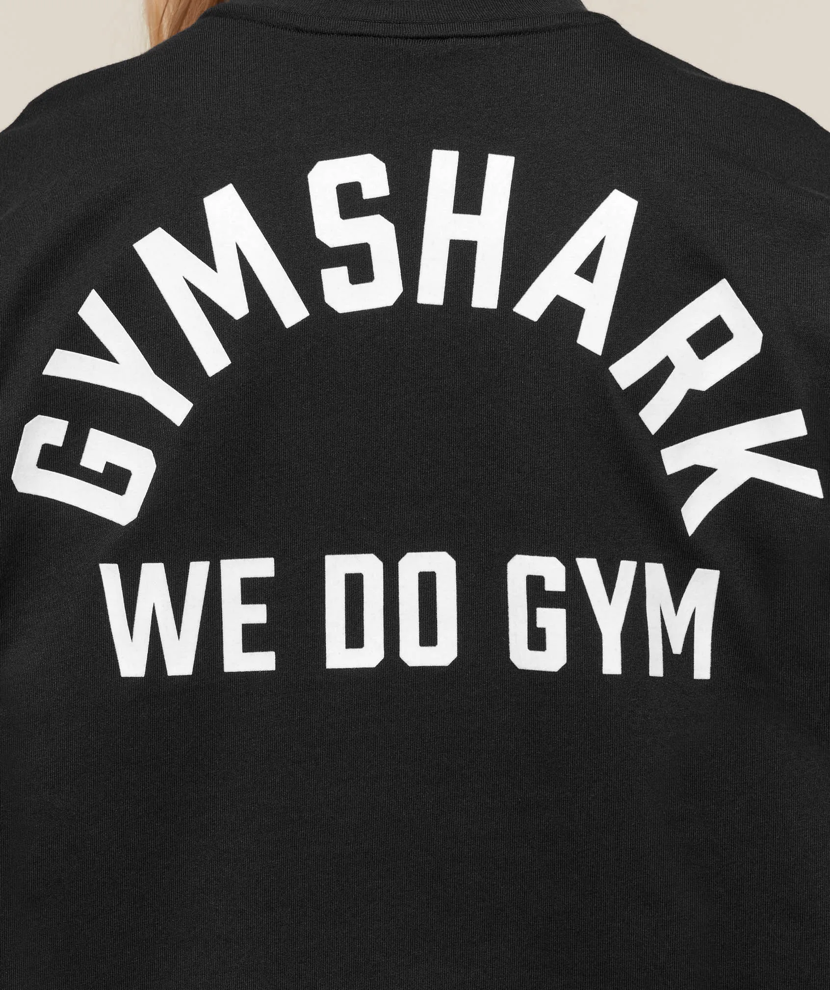 Gymshark We Do Gym Graphic Oversized T-Shirt - Black sold by Gymshark product image thumbnail 4