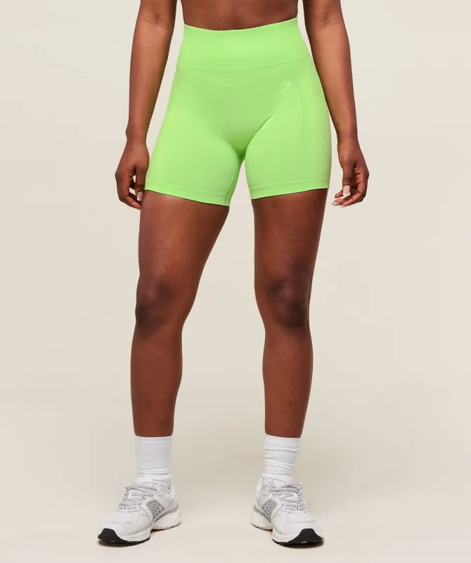 Gymshark Energise Seamless Shorts - Energy Gelato Green sold by Gymshark