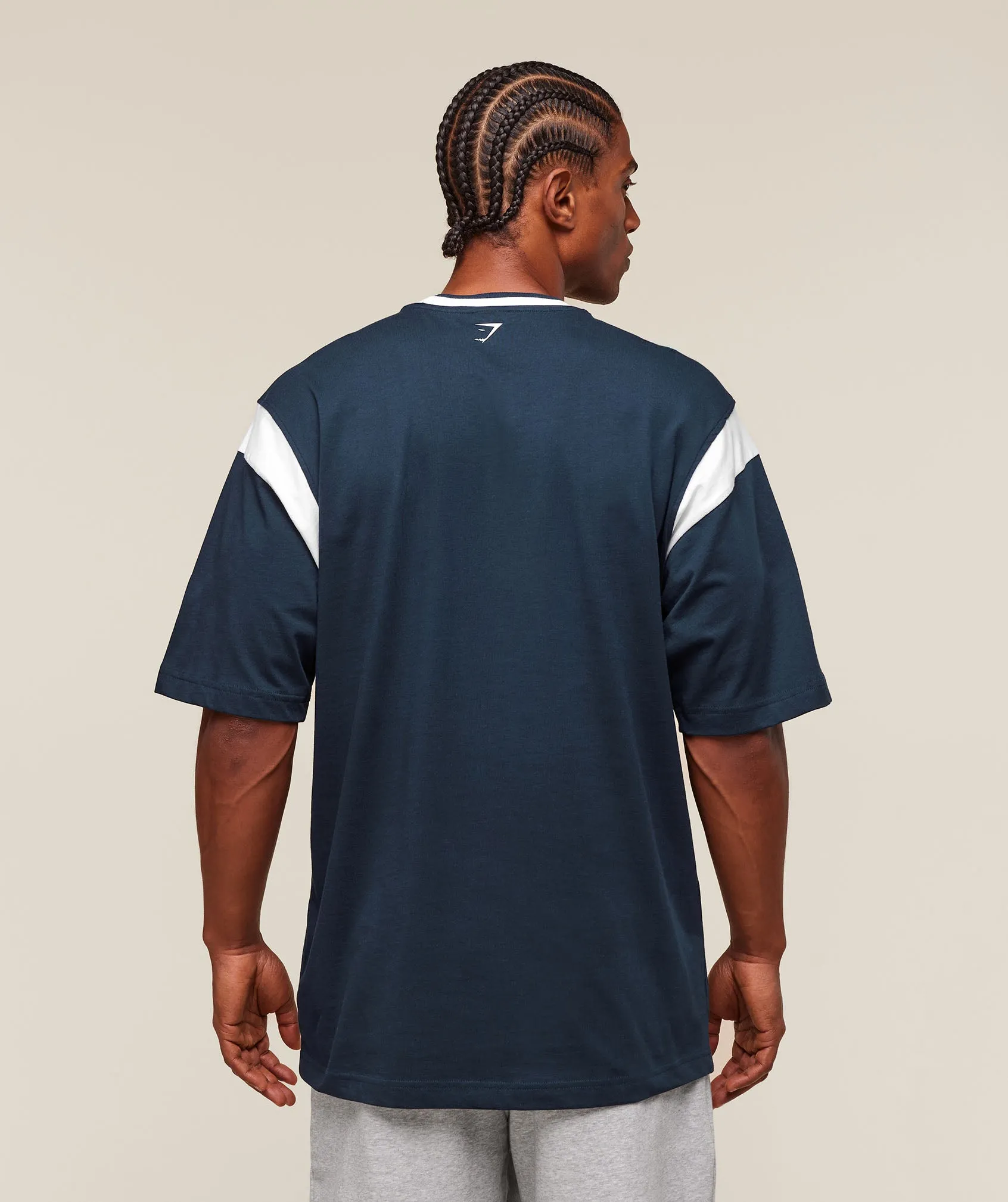 Gymshark GSLC Oversized T-Shirt - Navy sold by Gymshark product image thumbnail 2