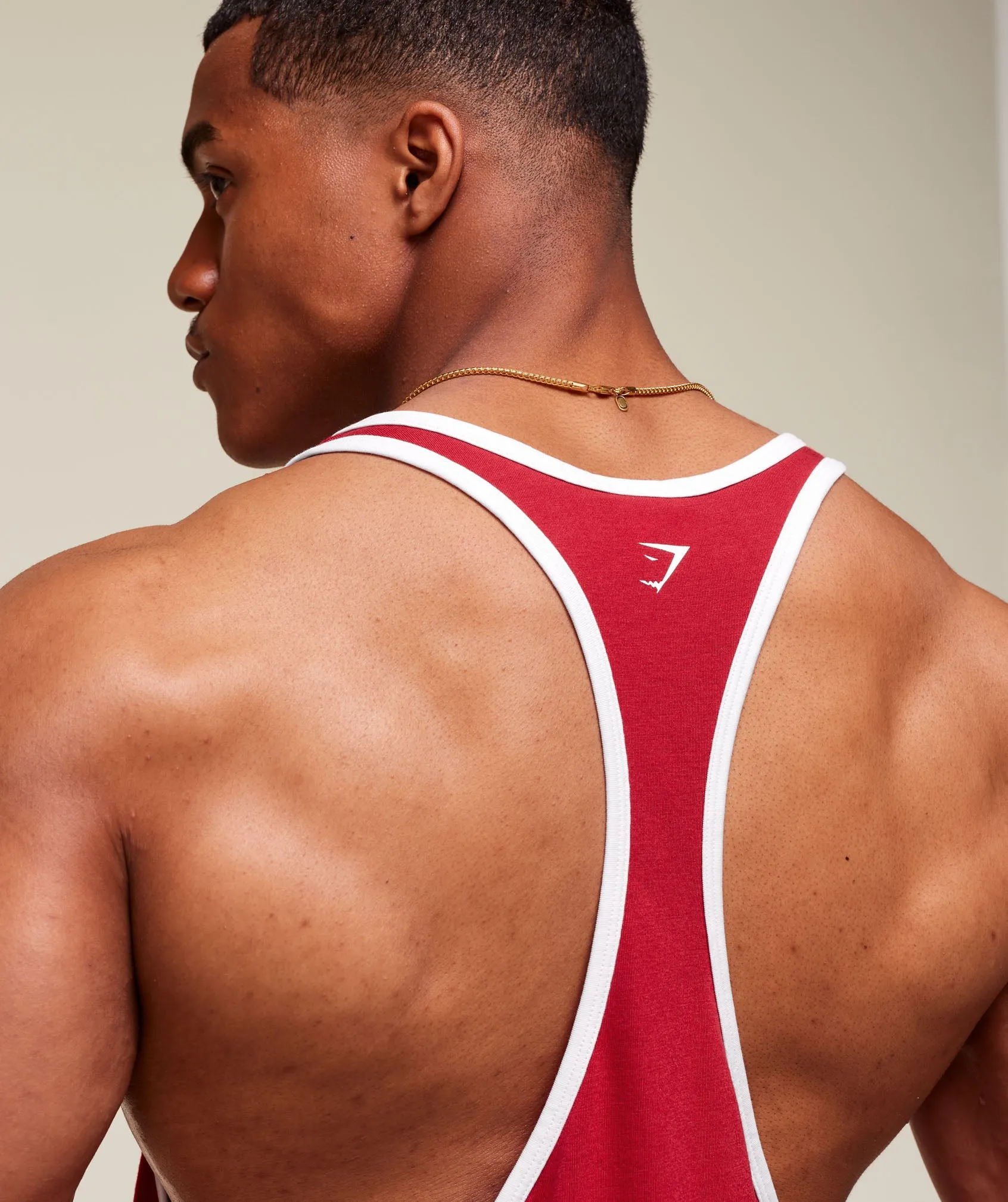 Gymshark GSLC Ringer Stringer - Conditioning Red sold by Gymshark product image thumbnail 4