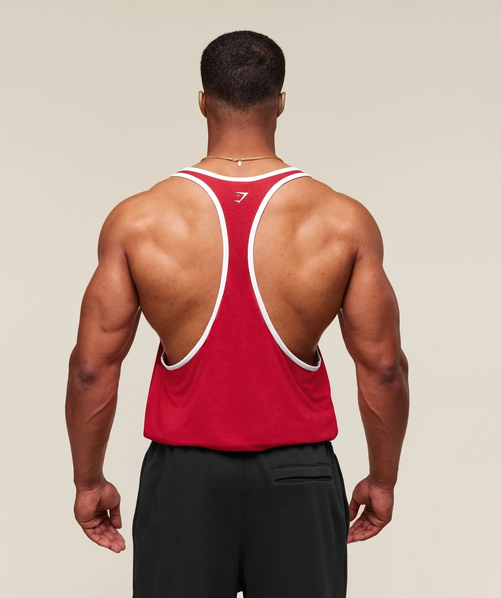Gymshark GSLC Ringer Stringer - Conditioning Red sold by Gymshark product image thumbnail 2