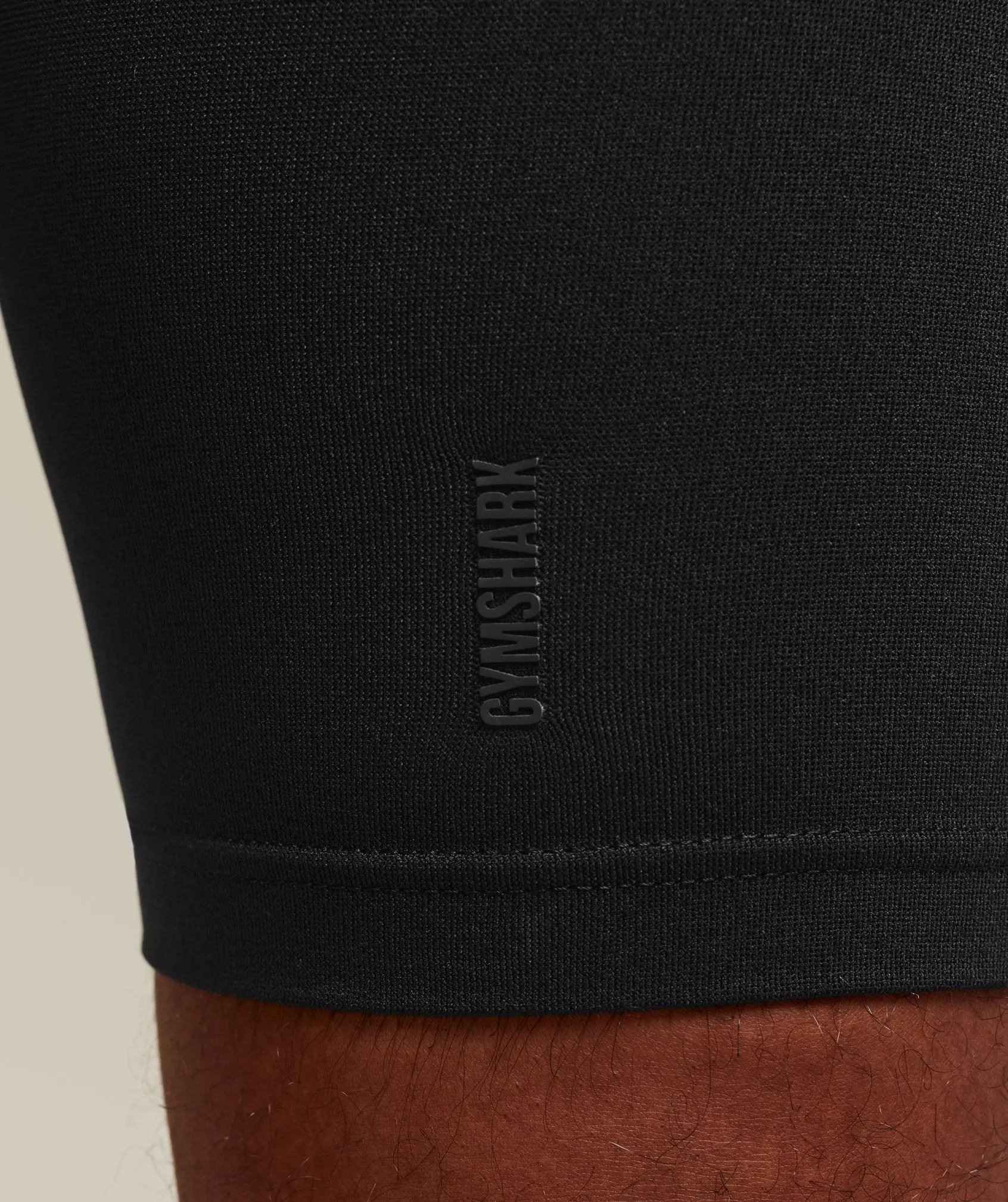 Gymshark everywear Warp Knit Half Tight - Black sold by Gymshark product image thumbnail 4