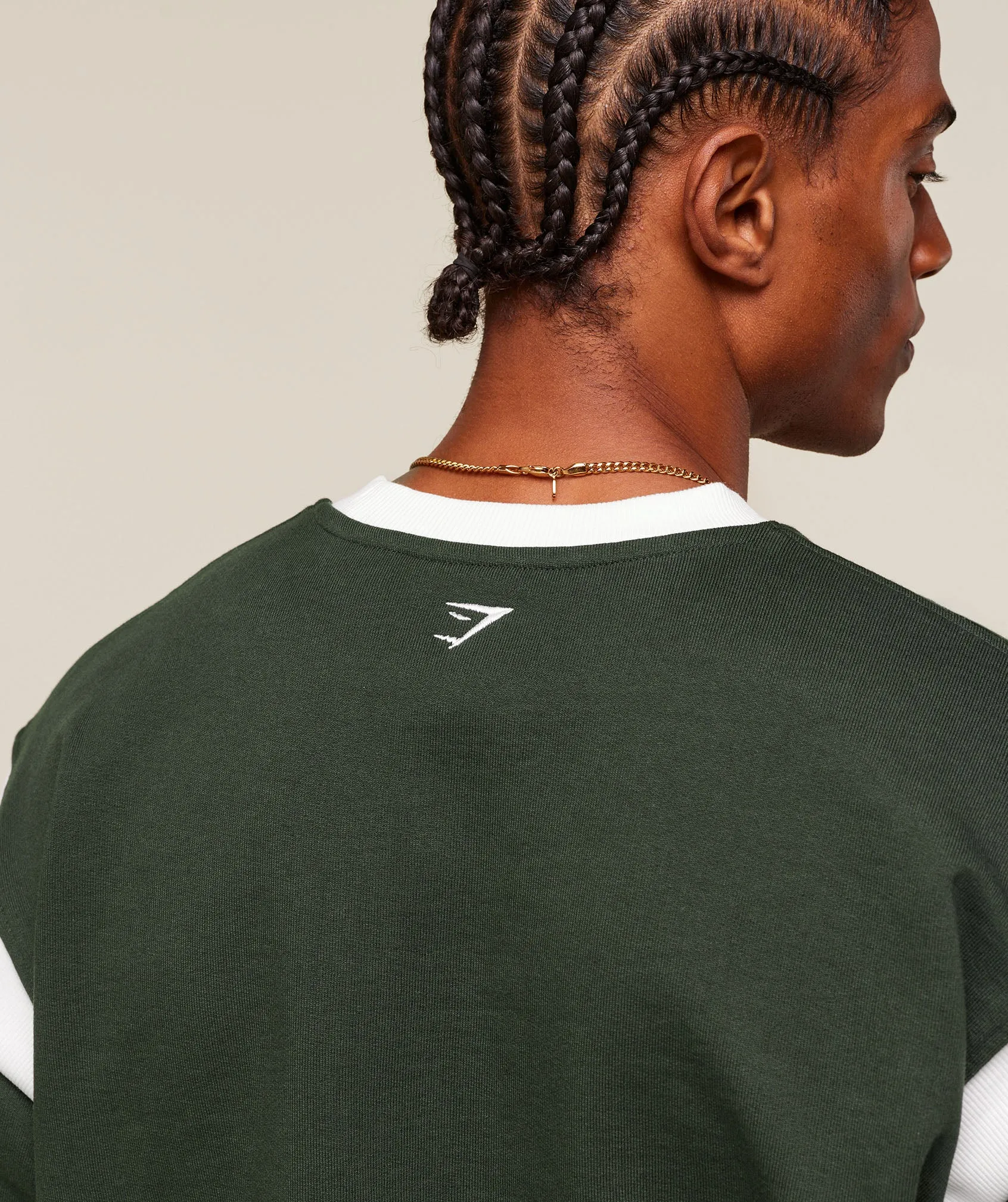 Gymshark GSLC Crew - Trail Green sold by Gymshark product image thumbnail 5