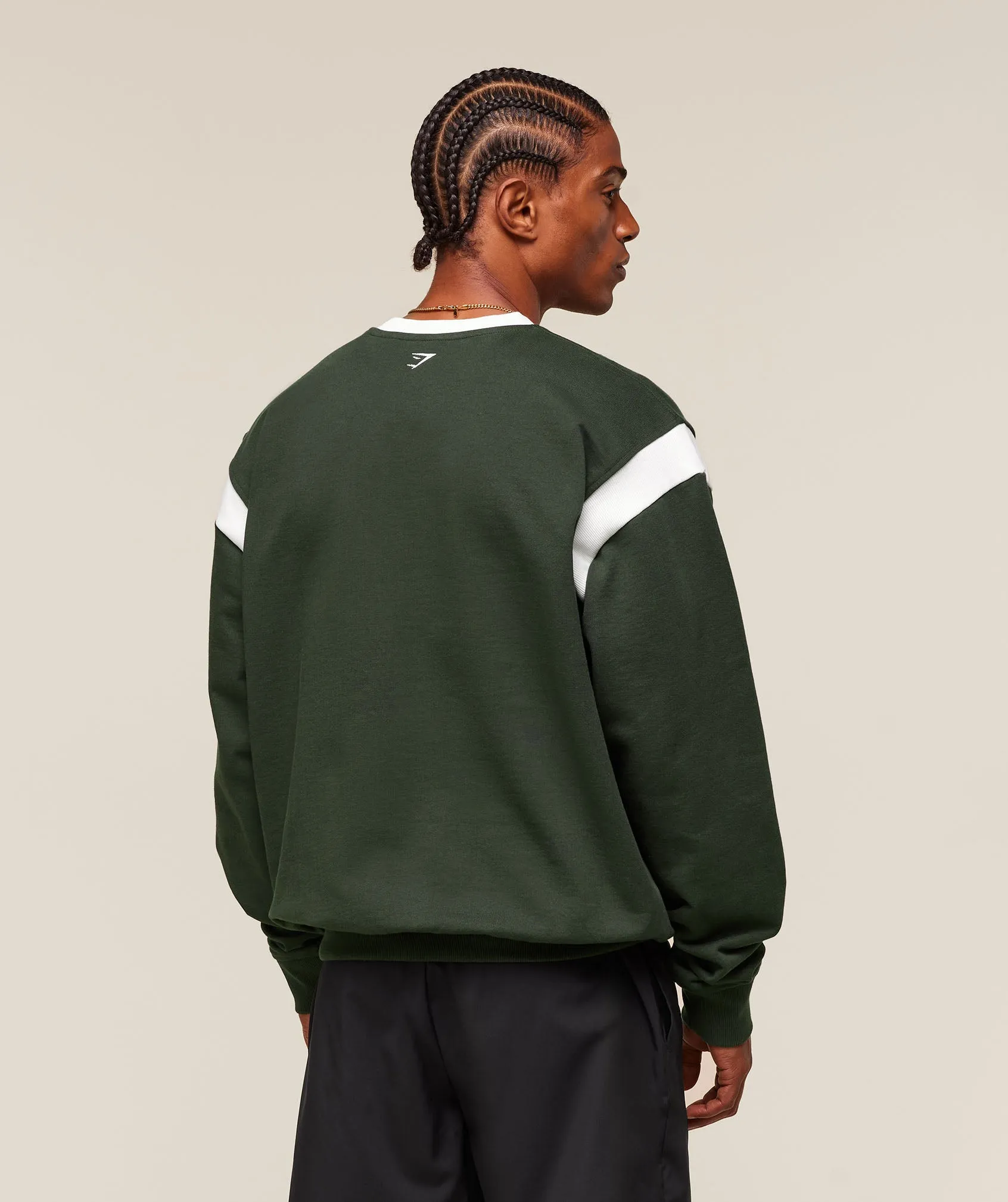 Gymshark GSLC Crew - Trail Green sold by Gymshark product image thumbnail 2