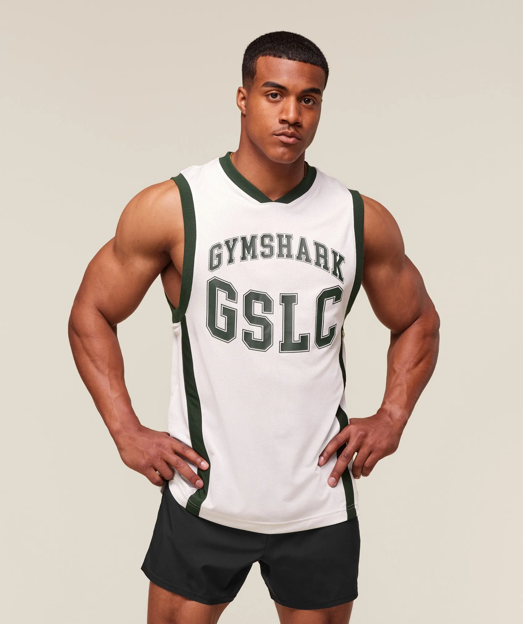 Gymshark GSLC Tank - Soft White sold by Gymshark
