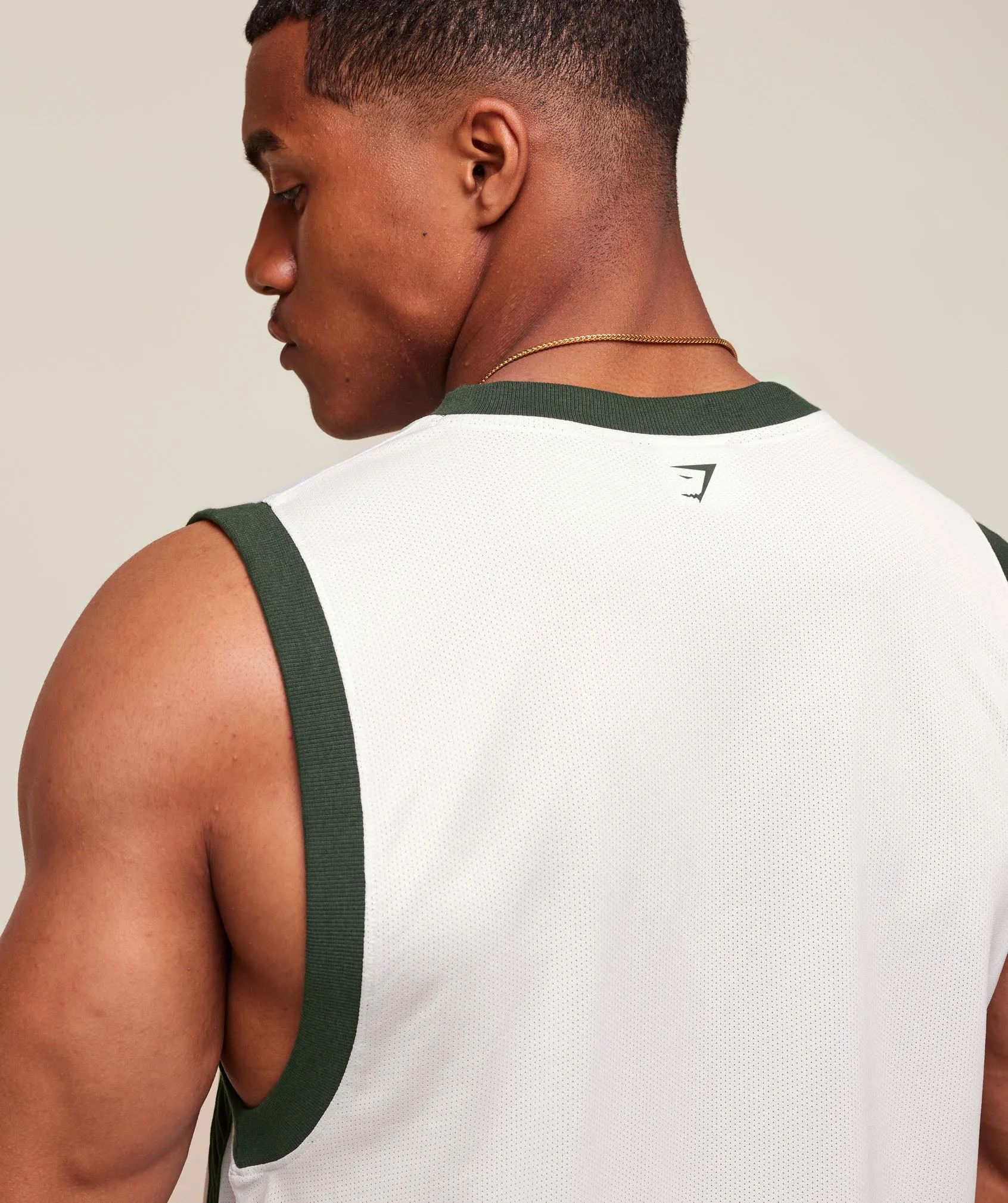 Gymshark GSLC Tank - Soft White sold by Gymshark product image thumbnail 4