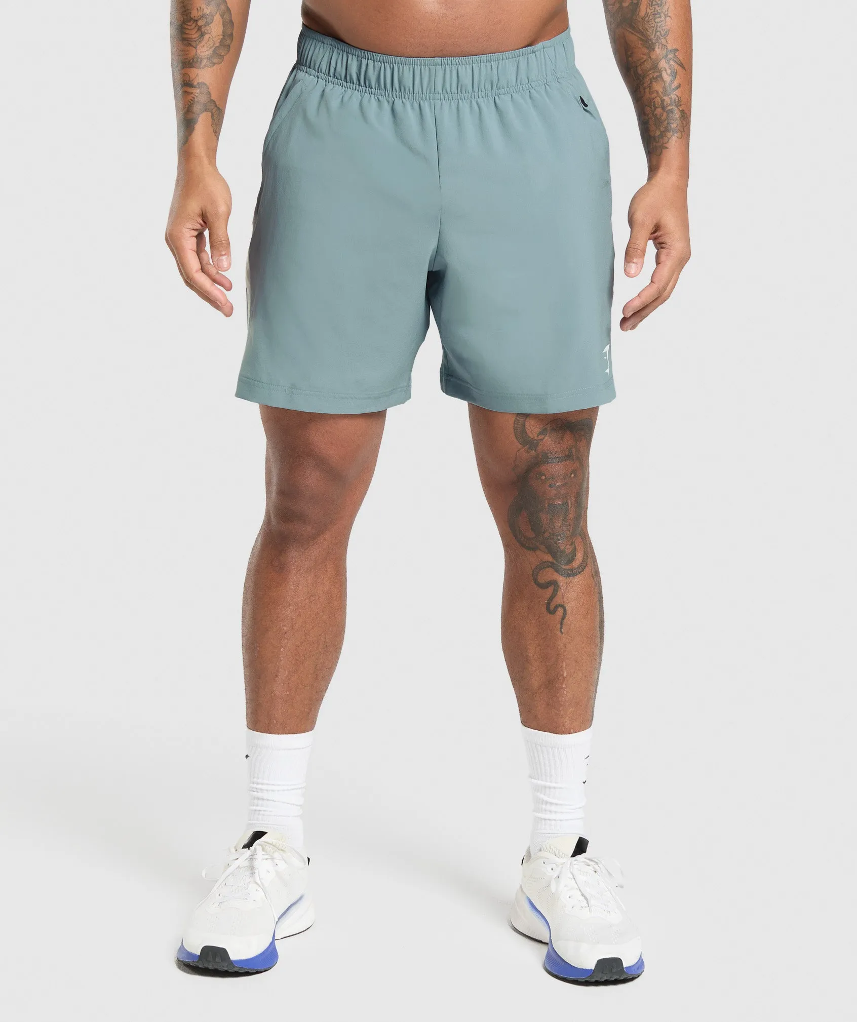 Gymshark Sport 7" Shorts - Rest Blue/Cool Blue sold by Gymshark product image thumbnail 2