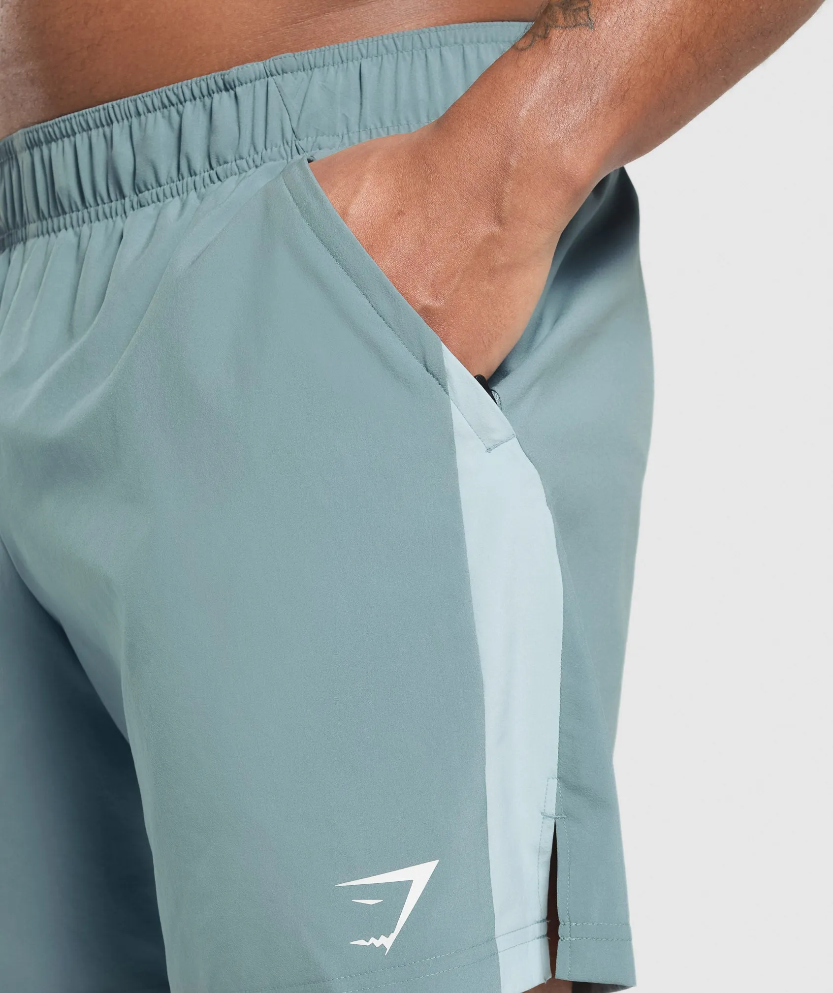 Gymshark Sport 7" Shorts - Rest Blue/Cool Blue sold by Gymshark product image thumbnail 5