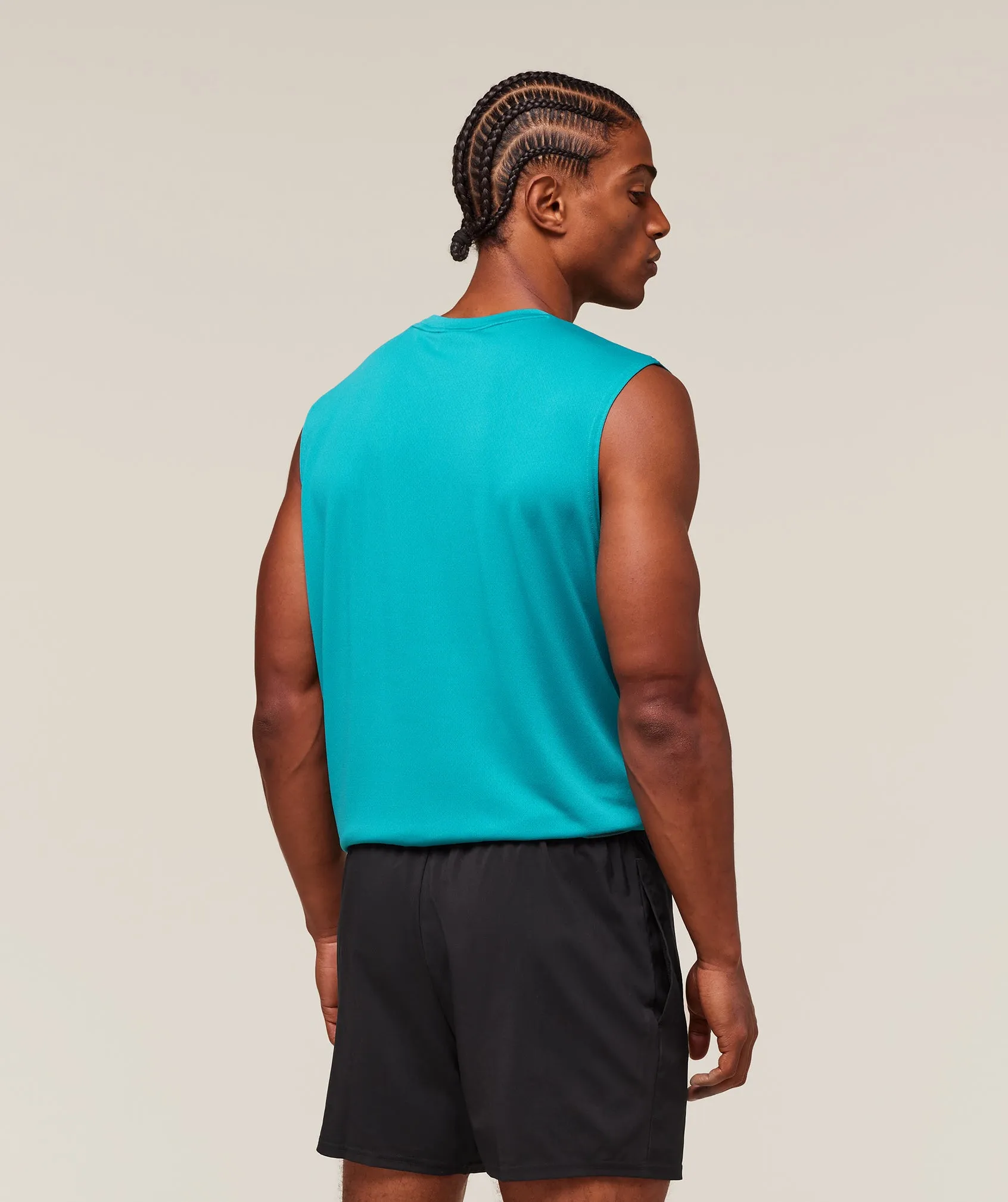 Gymshark Arrival Oversized Tank - Jewel Teal sold by Gymshark product image thumbnail 2