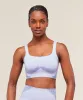 Gymshark Diffuse Seamless Sports Bra - Fresh Lilac/Cobalt Purple sold by Gymshark