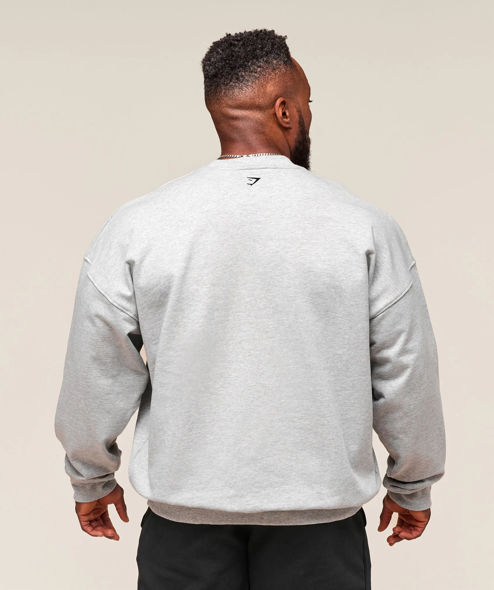 Gymshark We Do Gym Crew - Light Grey Core Marl sold by Gymshark product image thumbnail 2