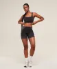 Gymshark Diffuse Seamless Shorts - Black/Calm Pink sold by Gymshark