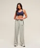 Gymshark Mesh Straight Leg Pants - Stone Grey/Heavy Blue sold by Gymshark
