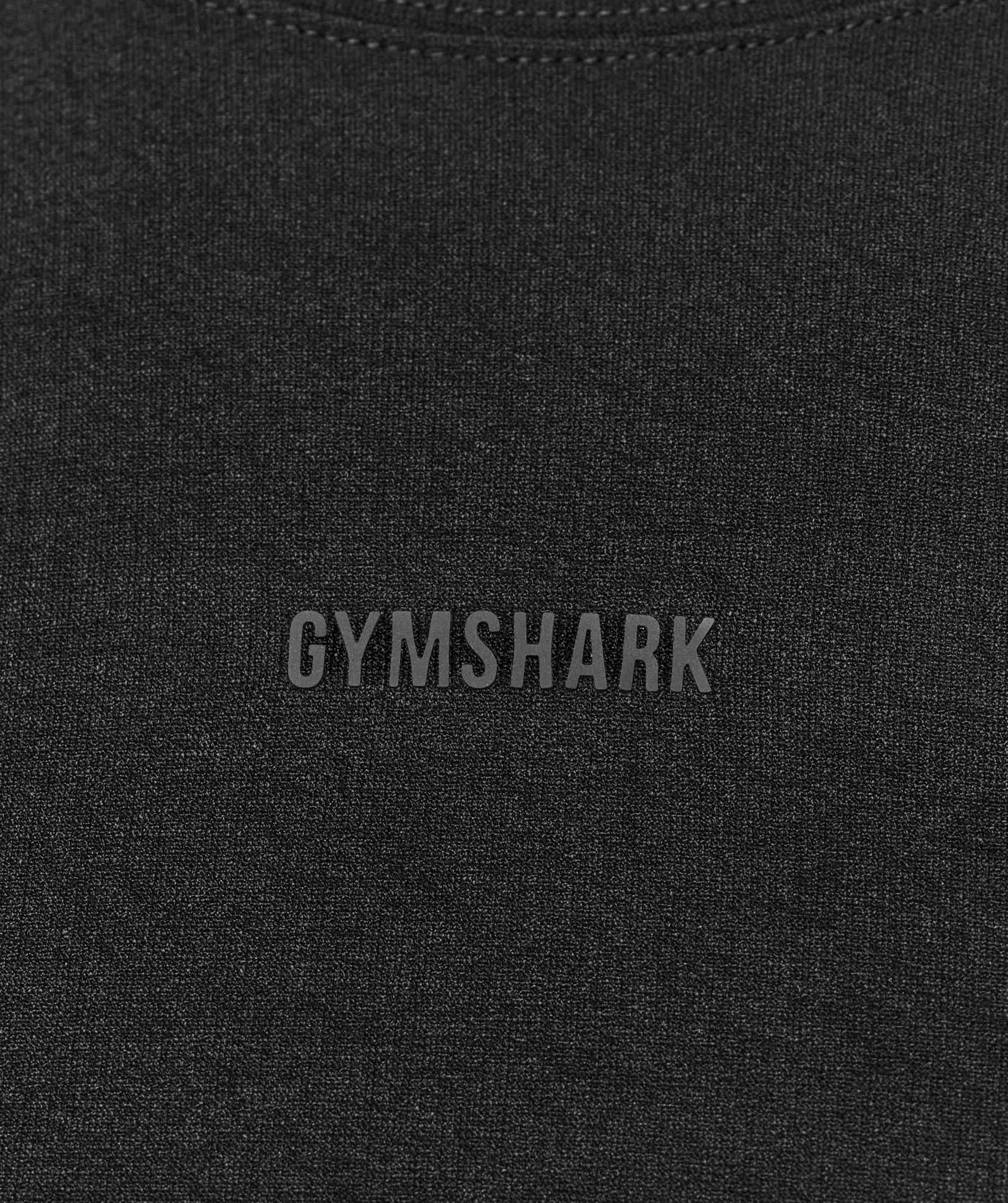Gymshark everywear Warp Knit LS T-Shirt - Black sold by Gymshark product image thumbnail 5