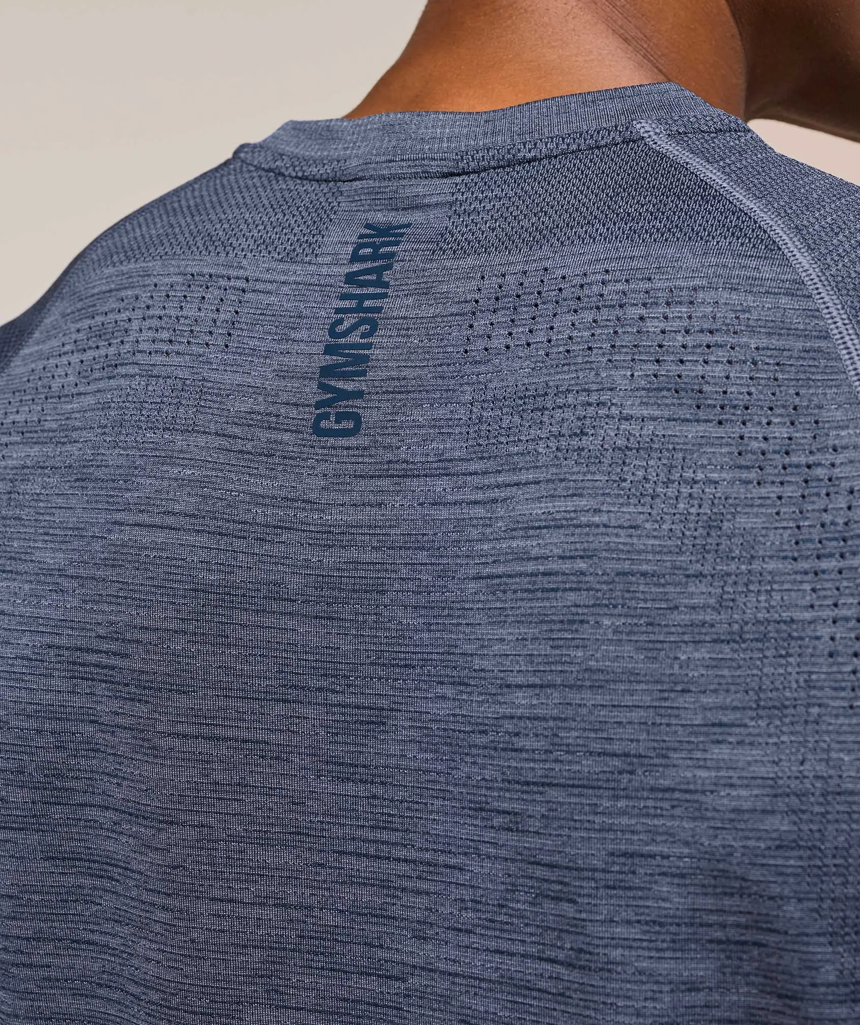 Gymshark Versatile Seamless Tank - Iron Blue/Navy sold by Gymshark product image thumbnail 5
