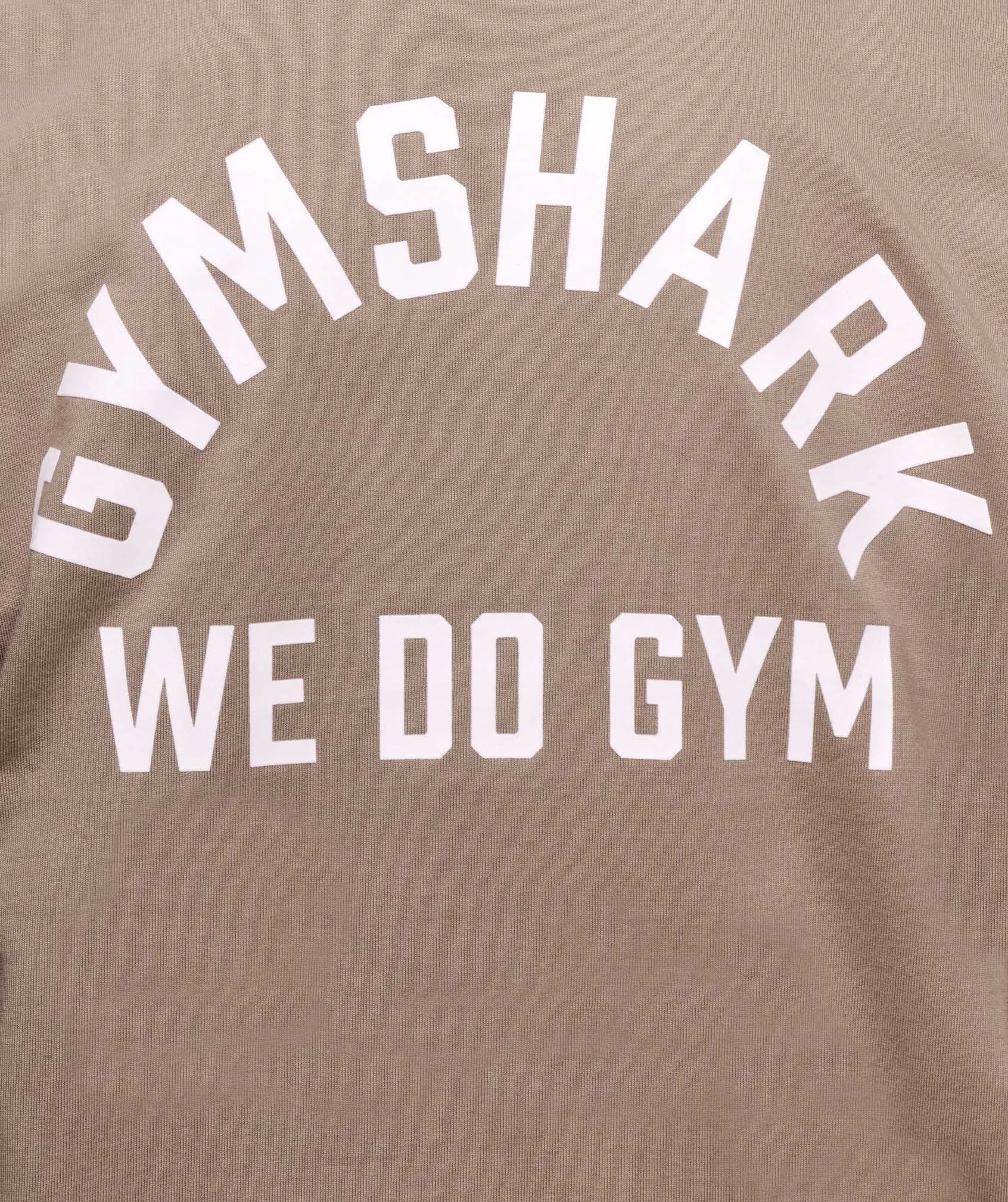 Gymshark We Do Gym Graphic Oversized T-Shirt - Lifestyle Brown sold by Gymshark product image thumbnail 4