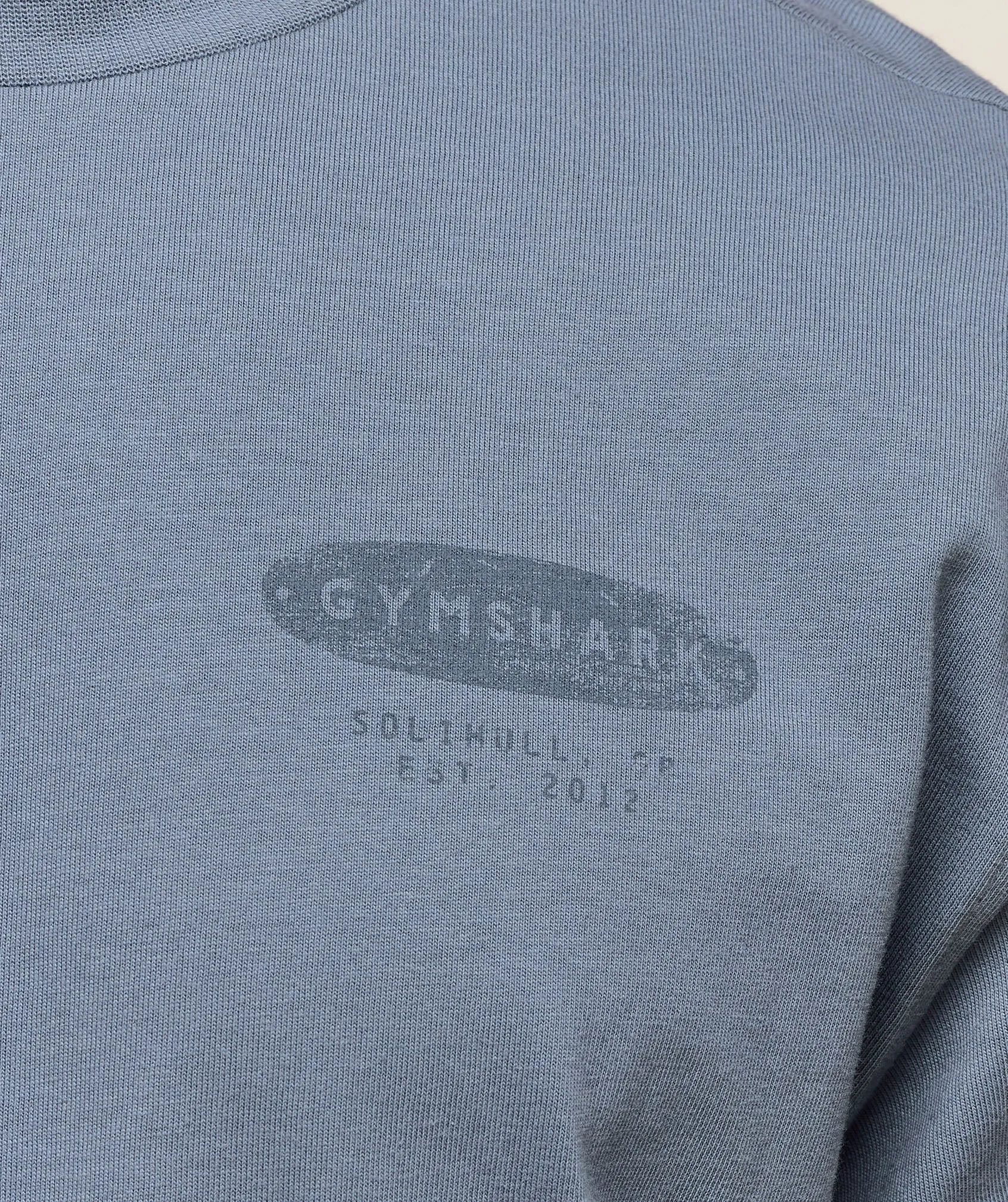 Gymshark For The Lifters Boxy T-Shirt - Iron Blue sold by Gymshark product image thumbnail 5