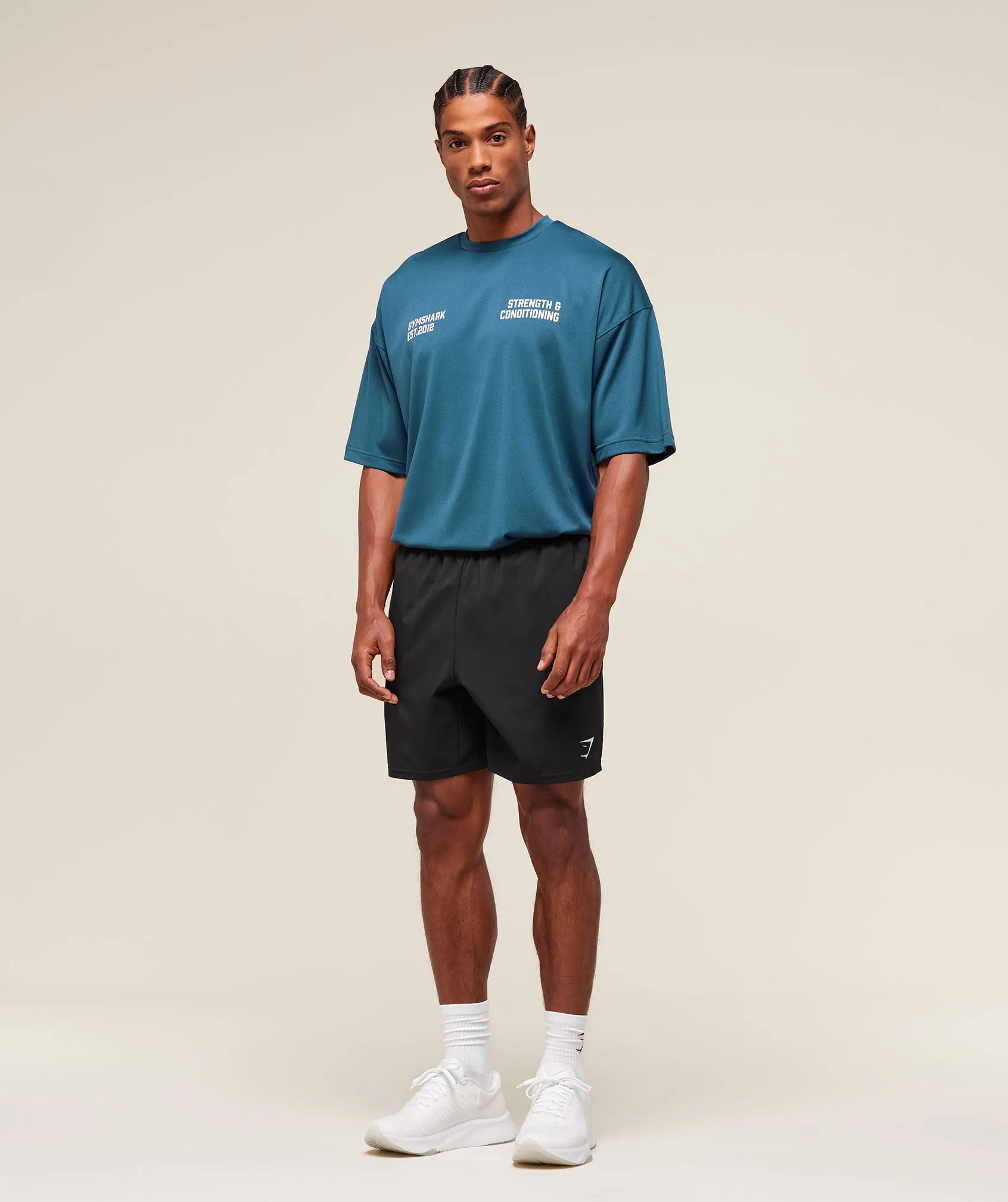 Gymshark S&C Graphic T-Shirt - Success Blue sold by Gymshark product image thumbnail 3