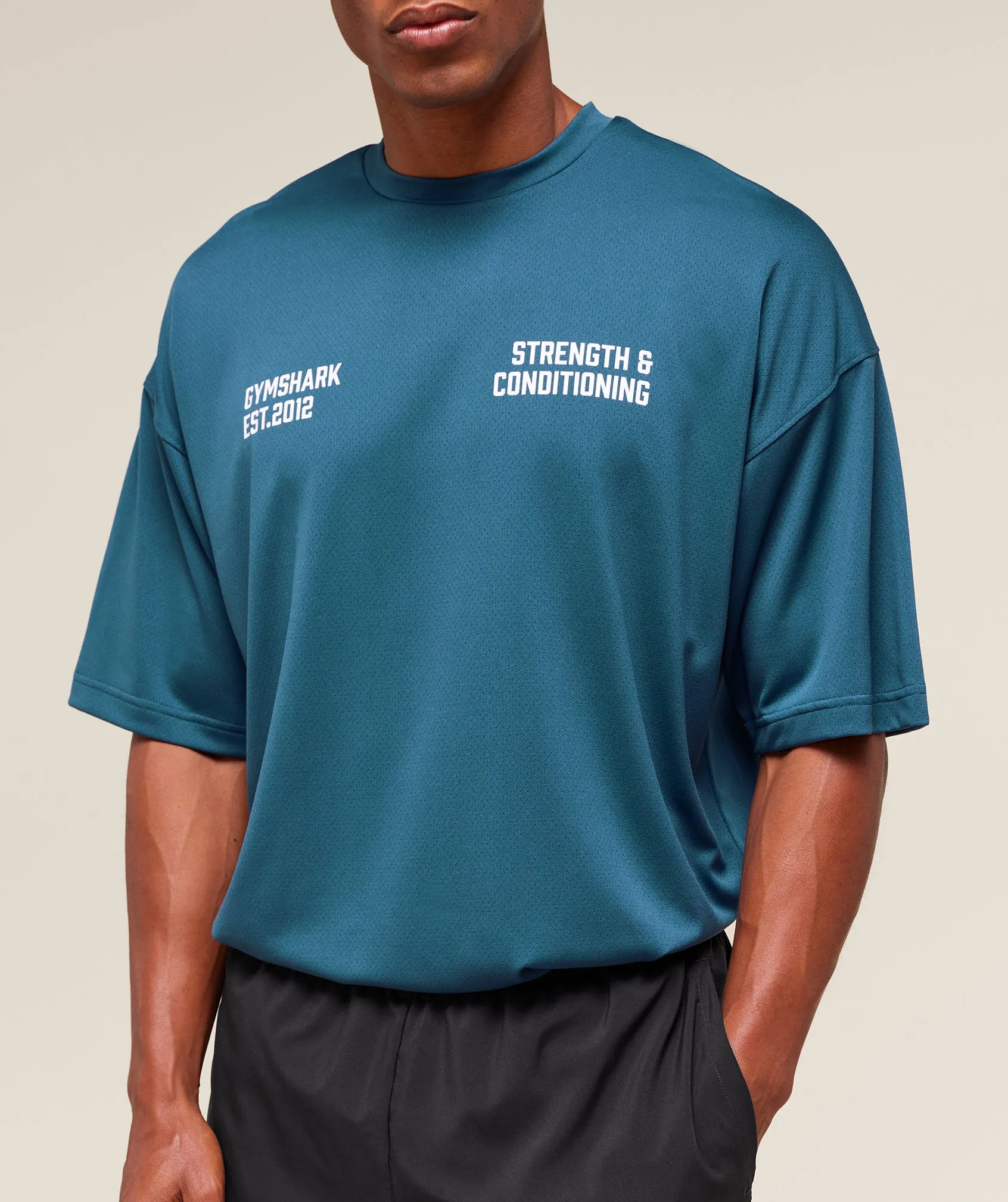 Gymshark S&C Graphic T-Shirt - Success Blue sold by Gymshark product image thumbnail 5