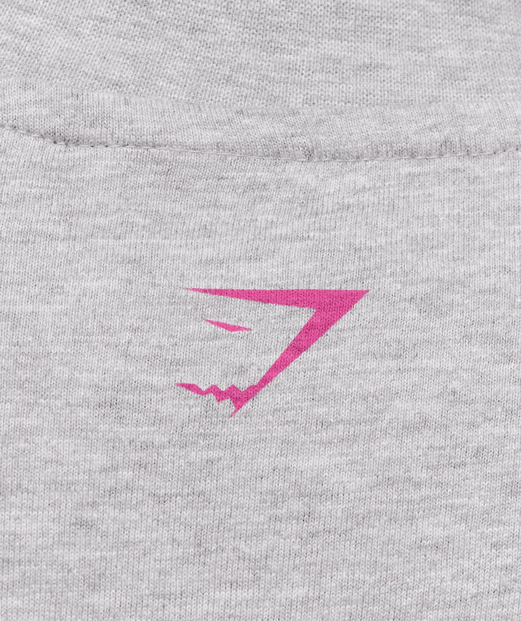 Gymshark Collegiate Graphic T-Shirt - Light Grey Core Marl sold by Gymshark product image thumbnail 5