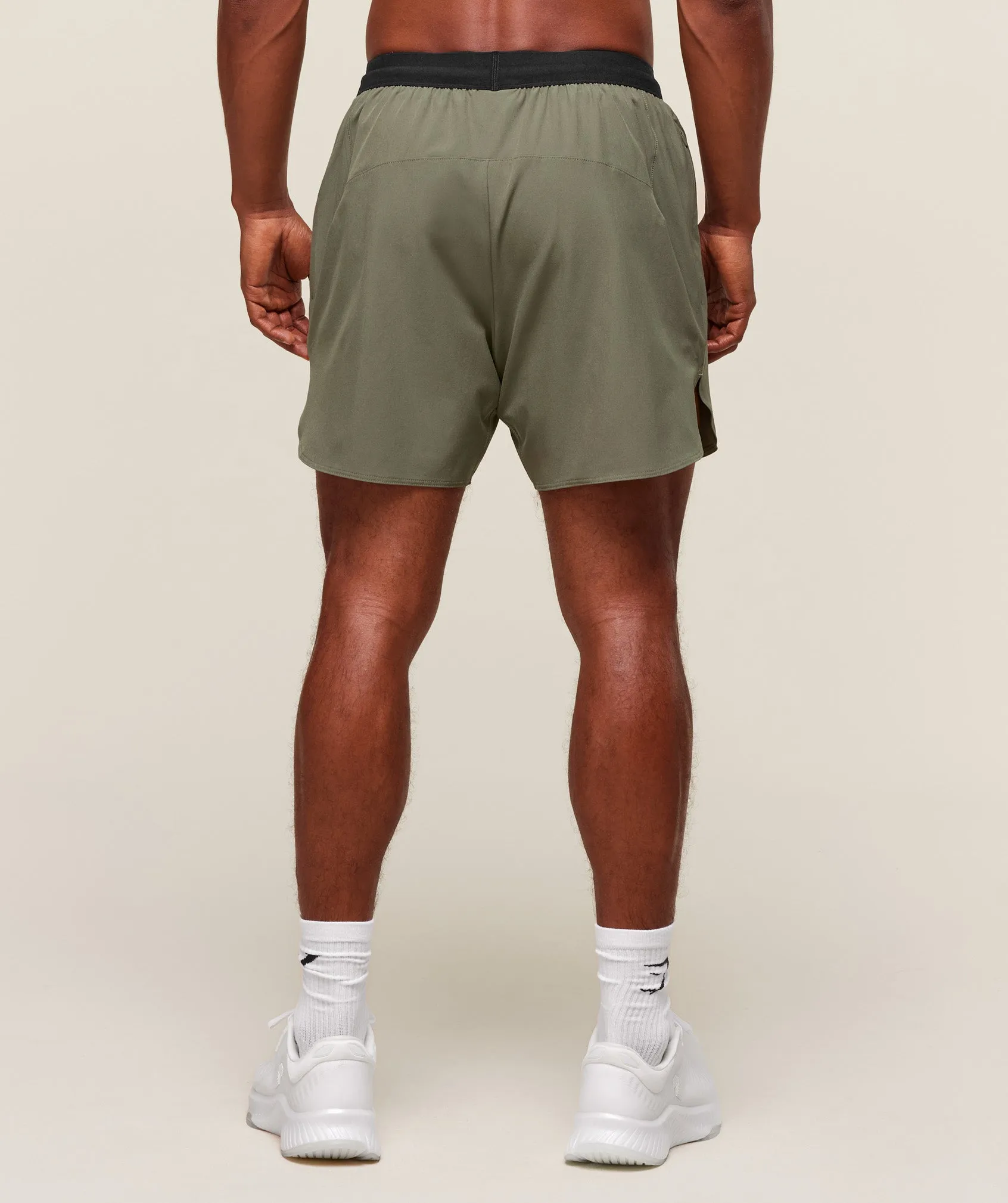 Gymshark Fit Repeat 6" Shorts - Base Green sold by Gymshark product image thumbnail 3